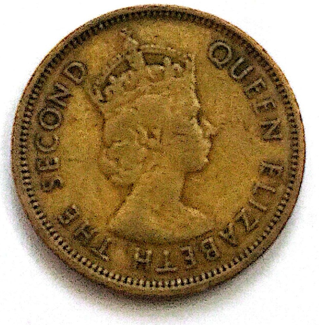 سکه10 سنت هنگ کنگ1961(کد1756))