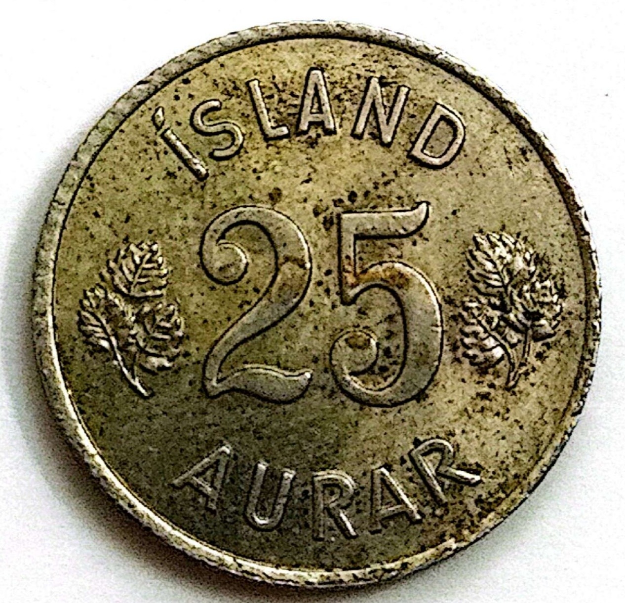 سکه 25یورویر ایسلند 1966(5012)