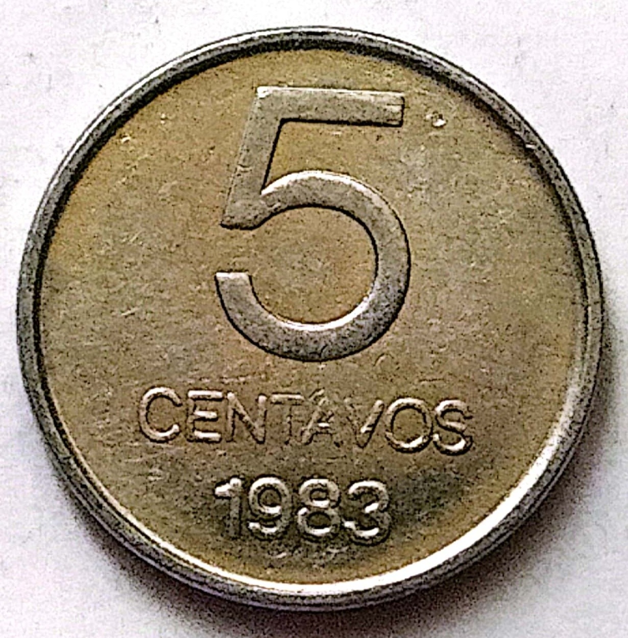 سکه 5سنتاووس آرژانتین1983(کد1062))