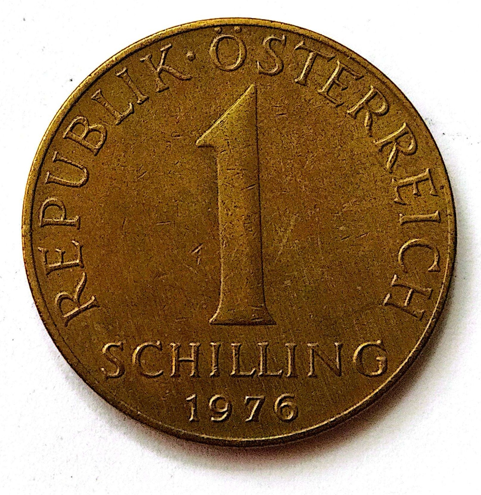 سکه1شیلینگ اتریش 1976(کد6354)