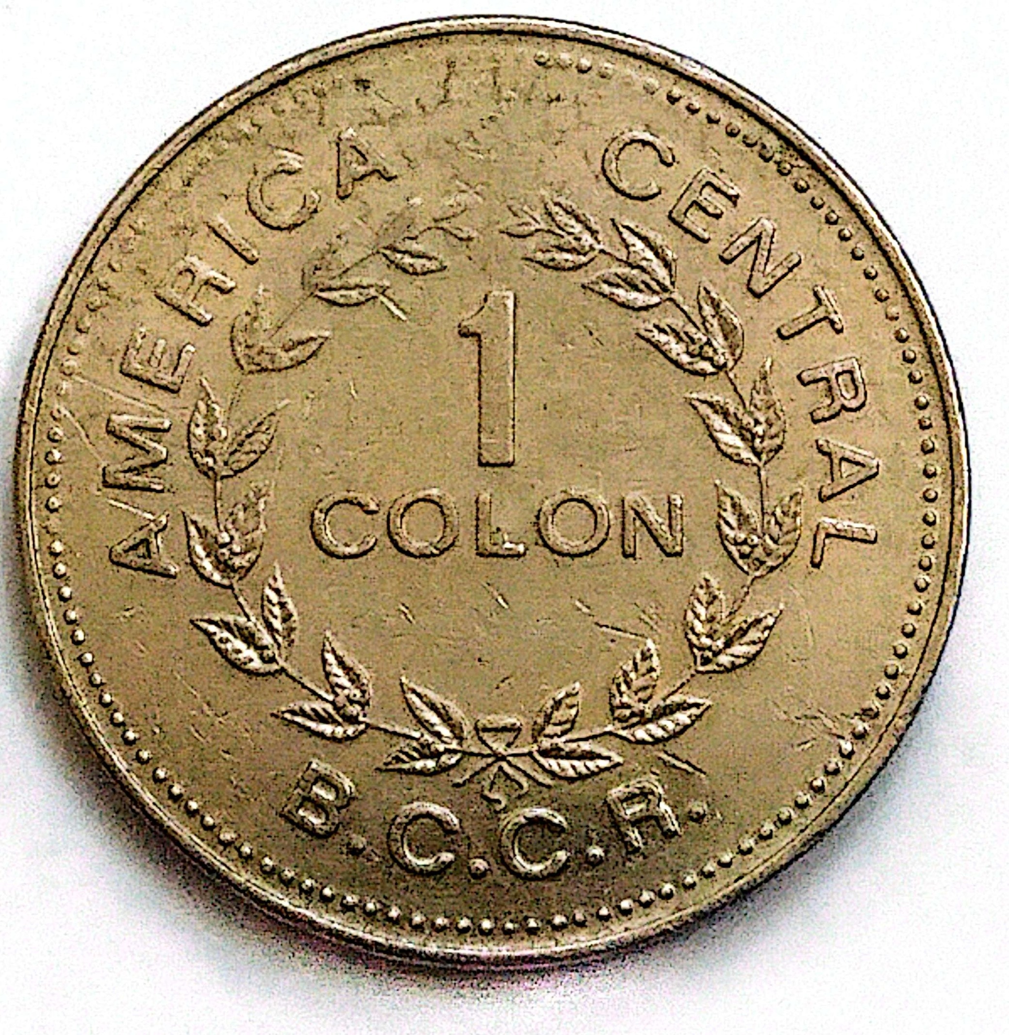 سکه1کولون کاستاریکا 1976(6456))