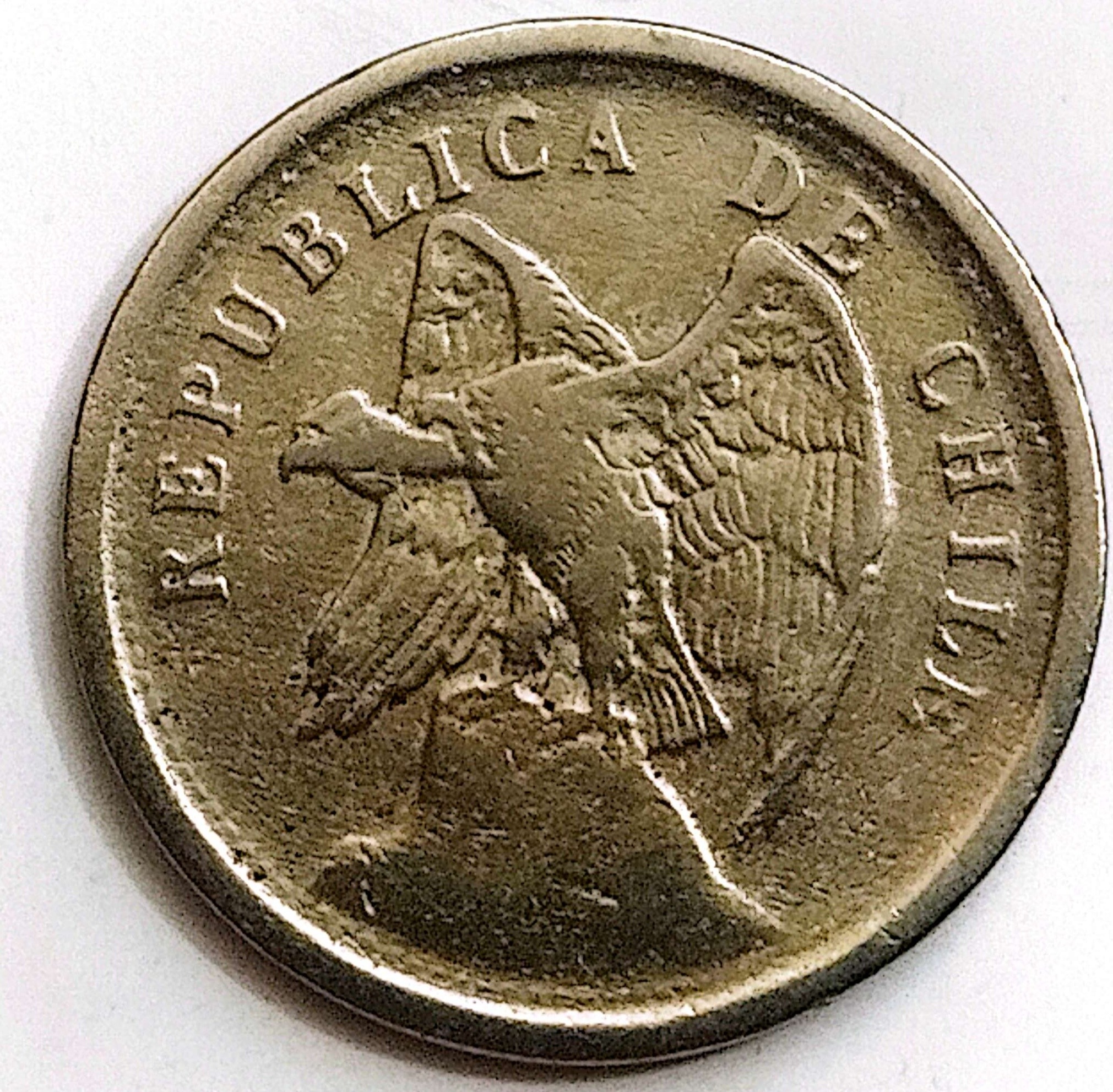 سکه کمیاب20 سنتاووس شیلی1923(کد2711)