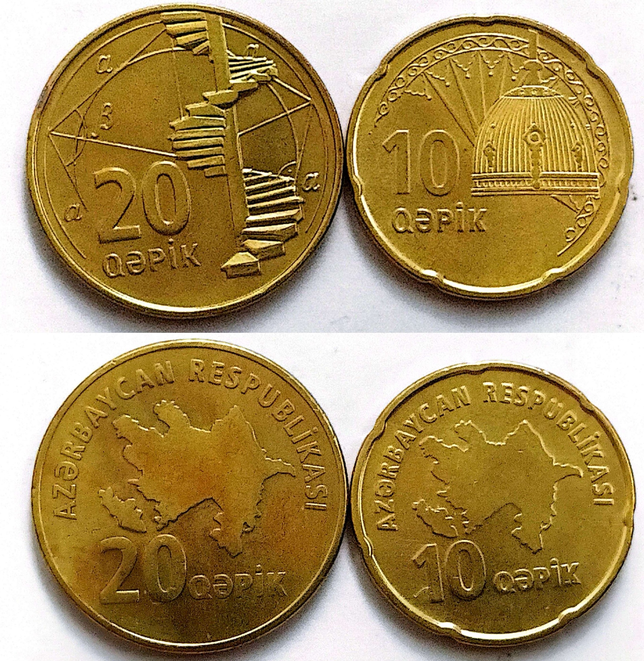 سکه20/10کوپک آذربایجان 2006(کد6251)