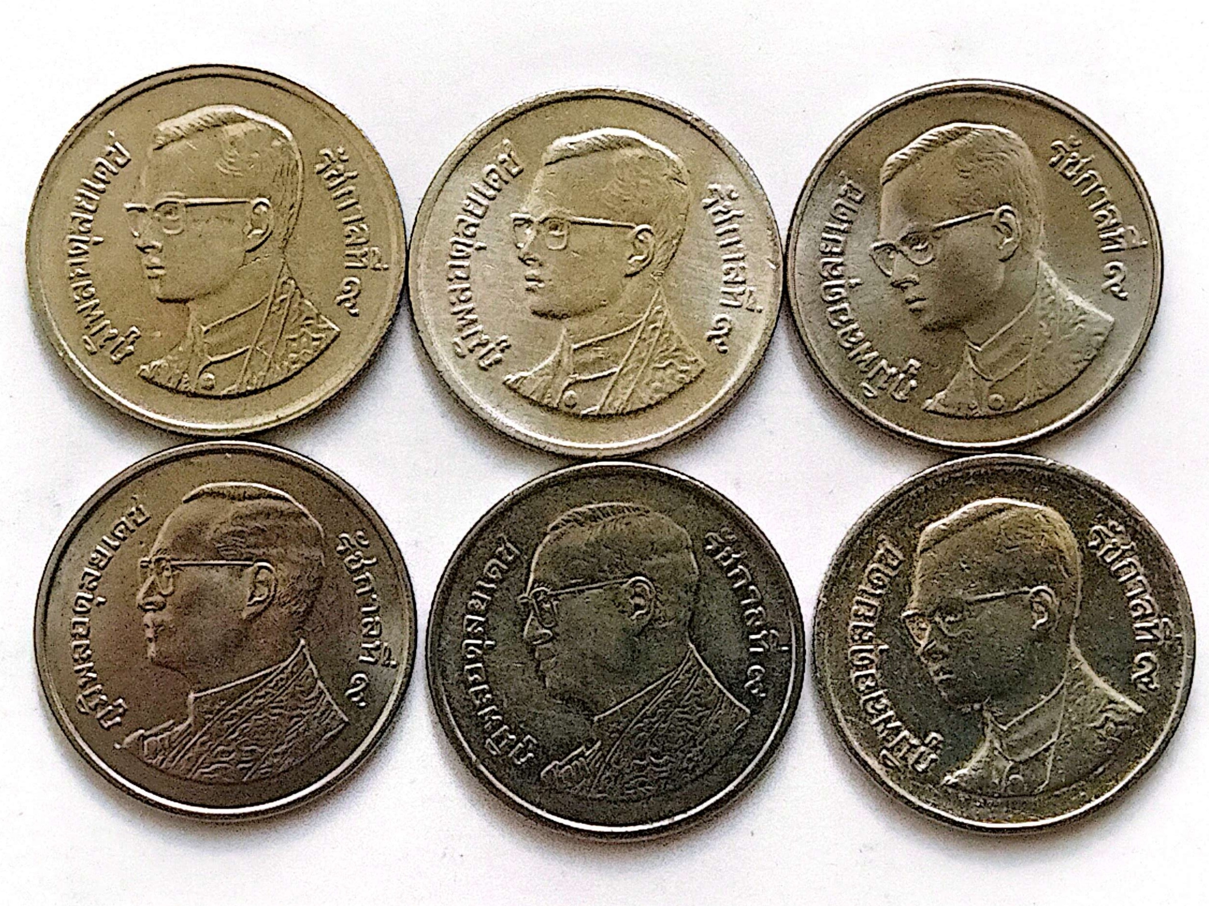 سکه 1بات تایلند6عدد(کد 3872))