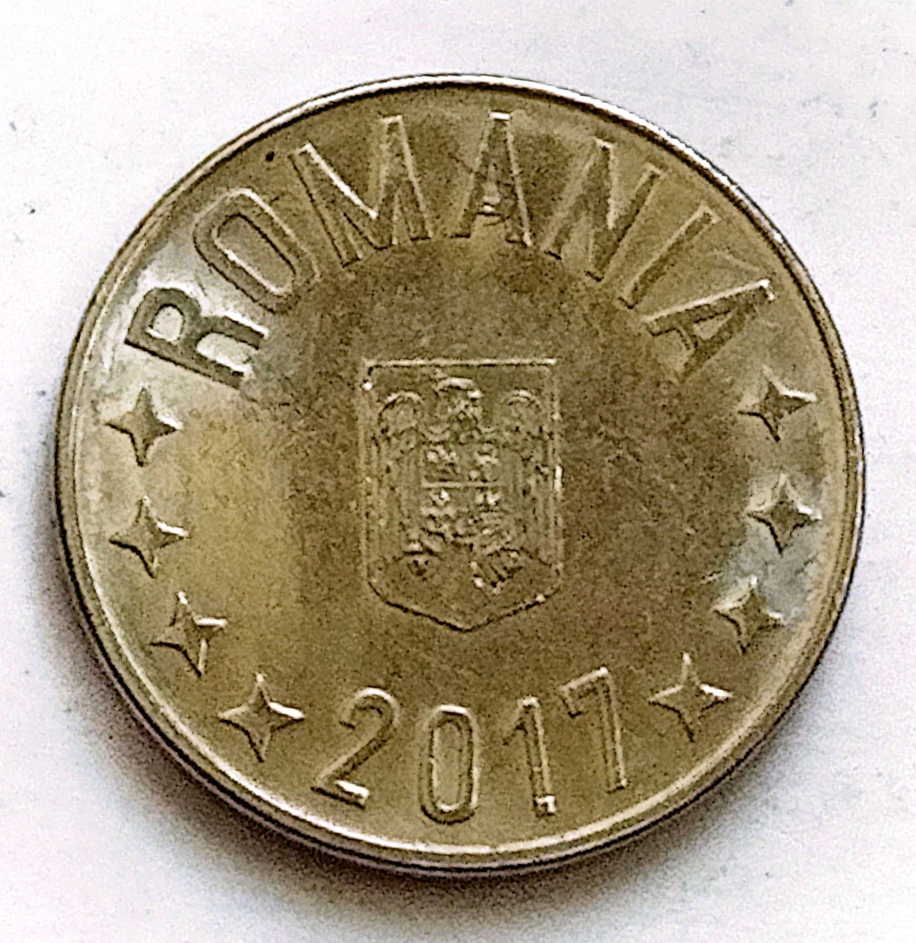 سکه10 بین رومانی 2017(کد6854)