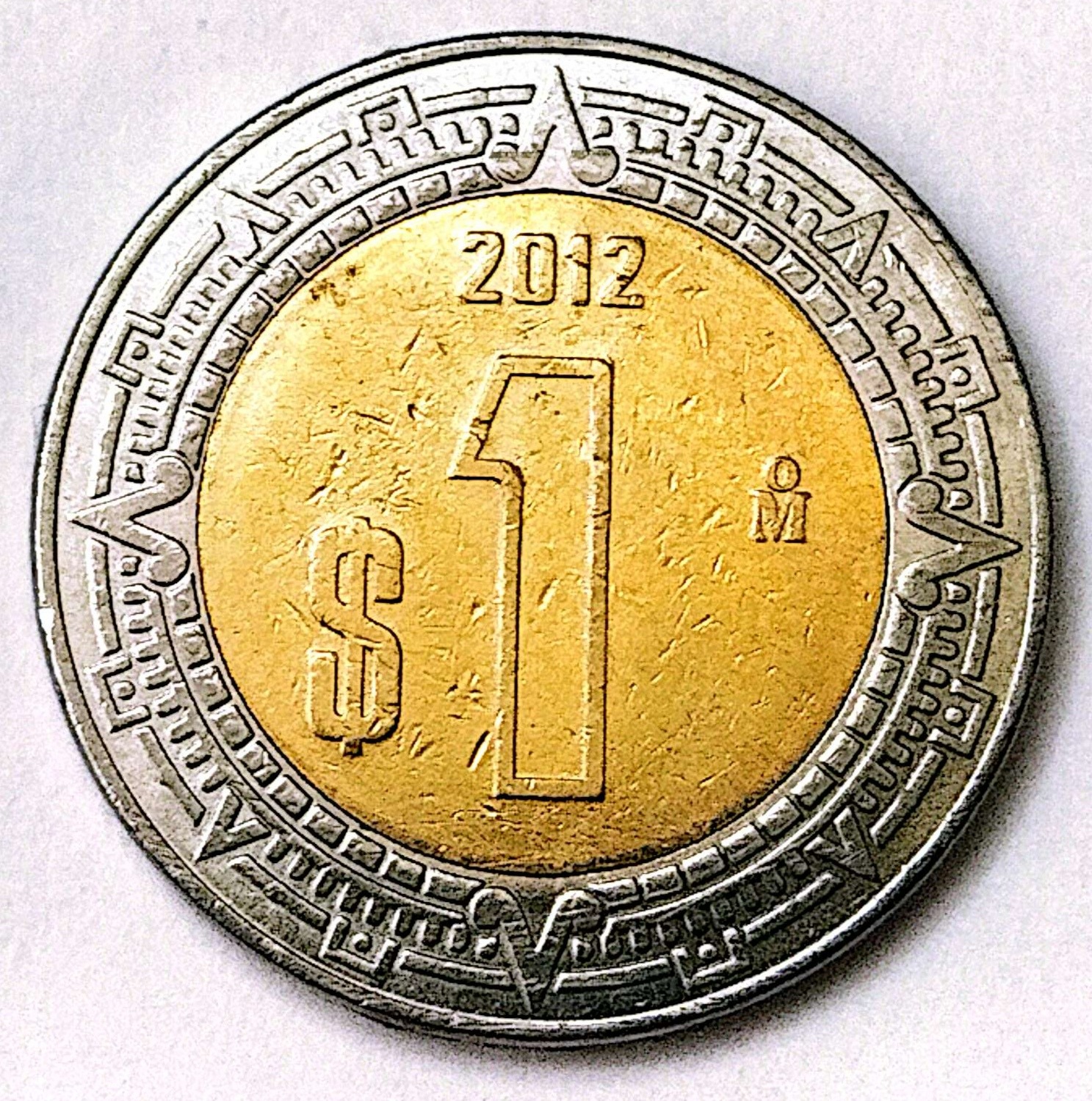 سکه1پزو مکزیک 2012(3801))