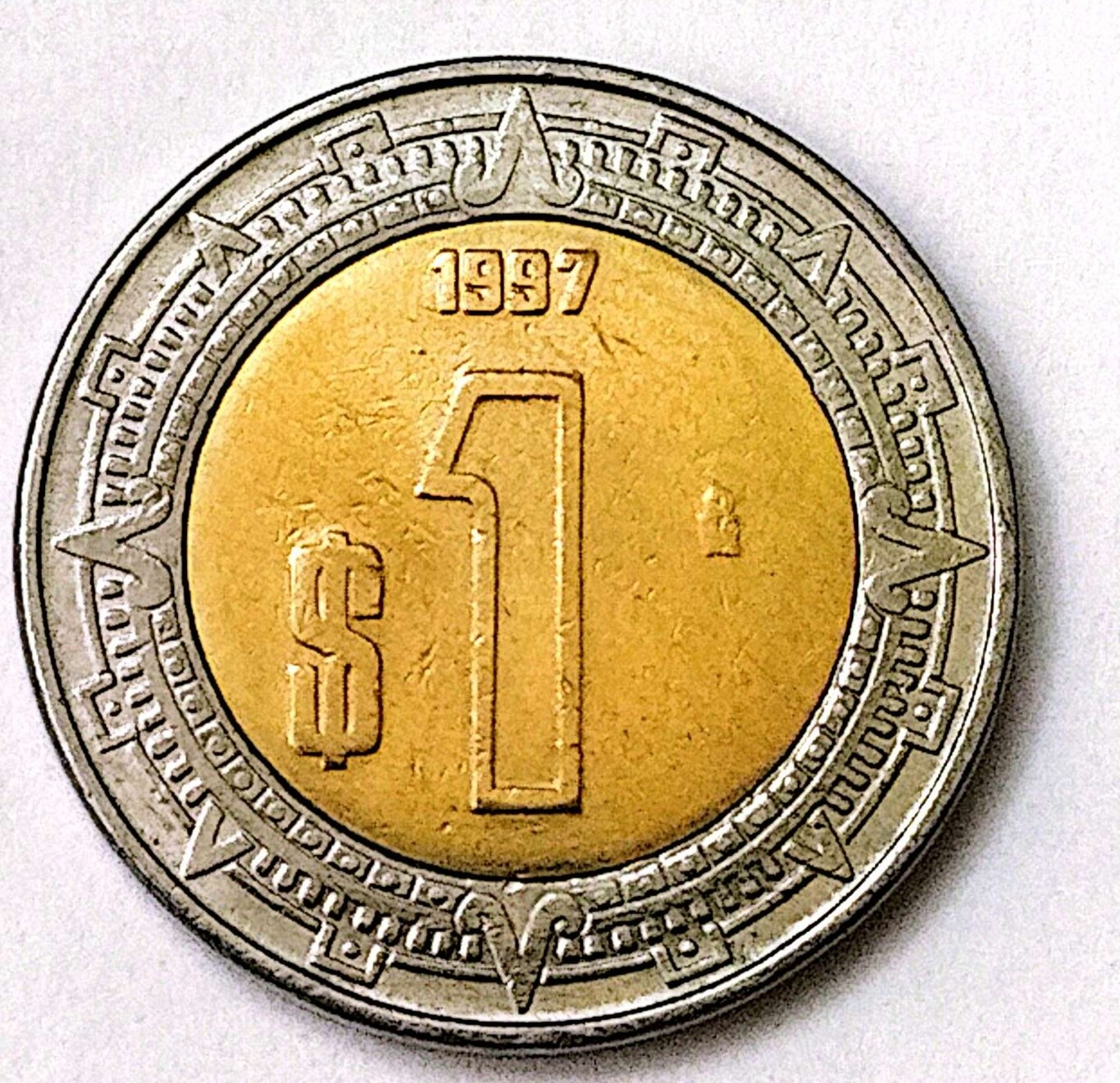 سکه1پزو مکزیک 1997(3801))