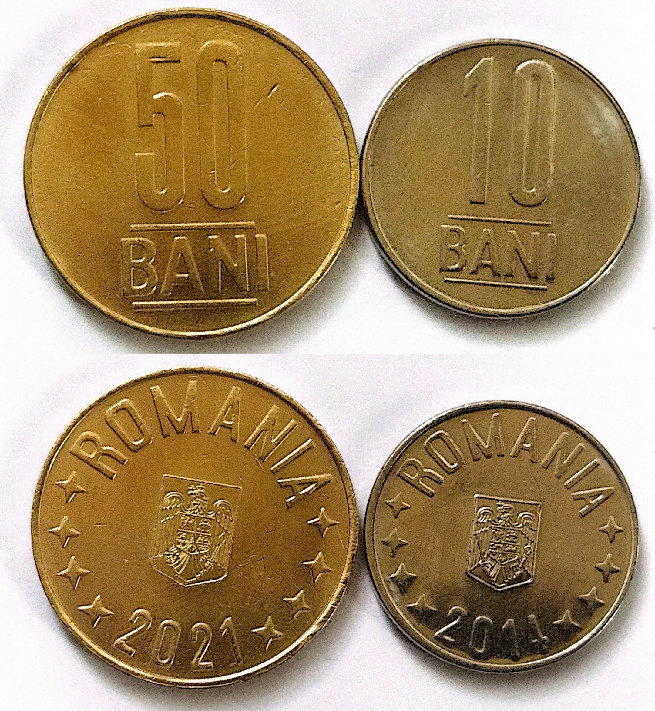 سکه50/10 بین رومانی(کد6850)