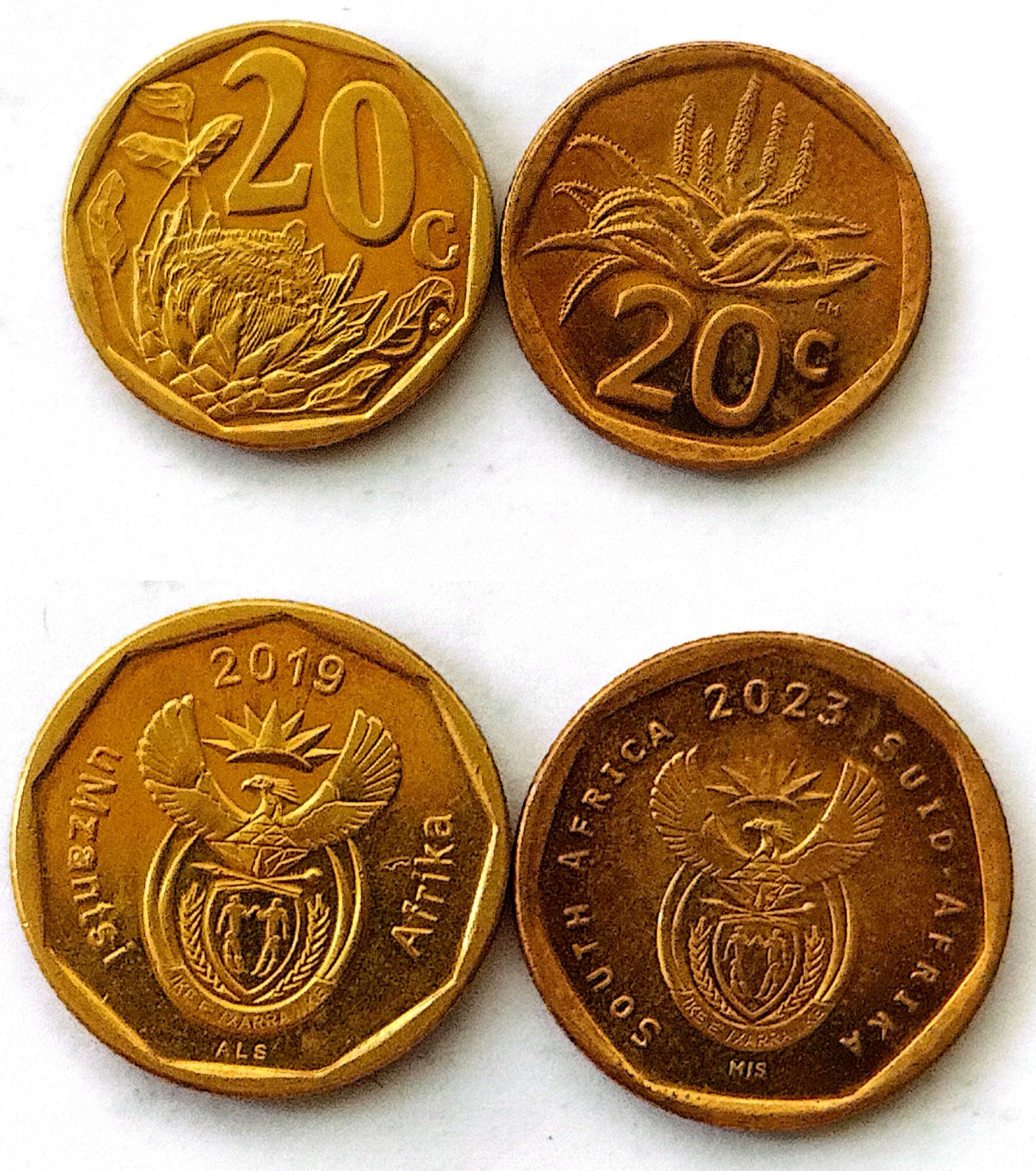 سکه20سنت آفریقا 2023توضیحات (601)