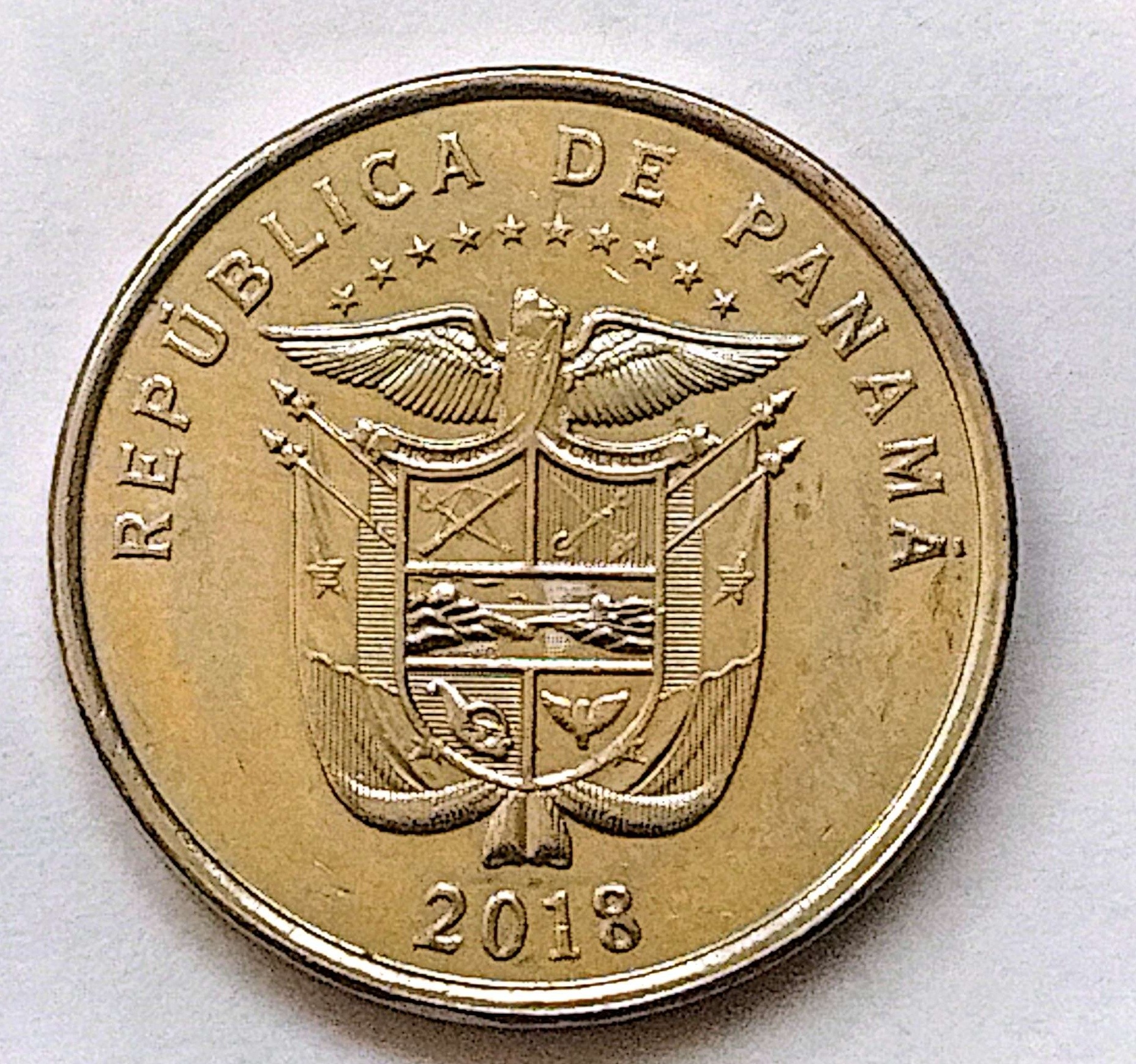 سکه 5سنت پاناما 2018(کد3402)