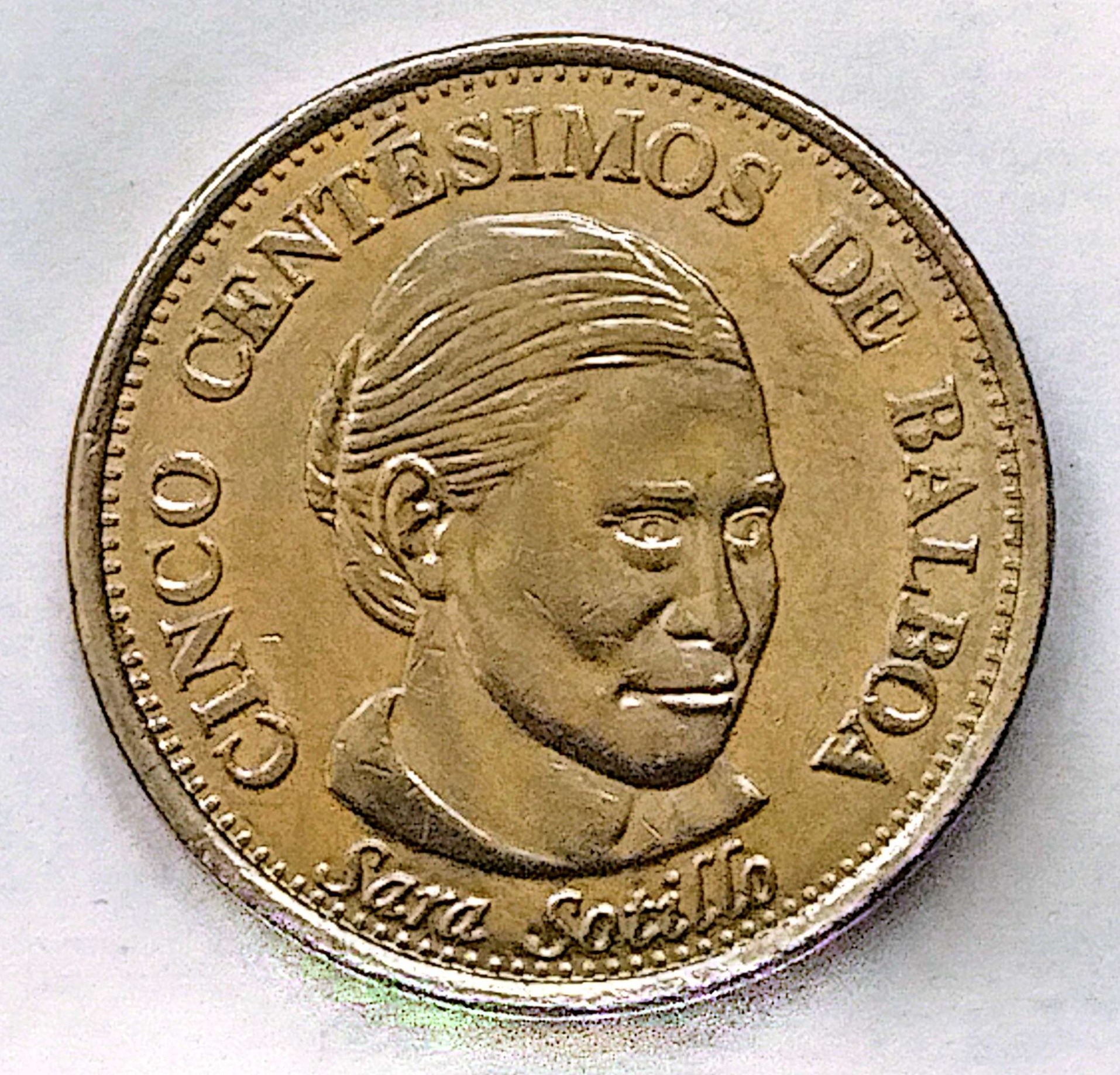 سکه 5سنت پاناما 2017(کد3402)