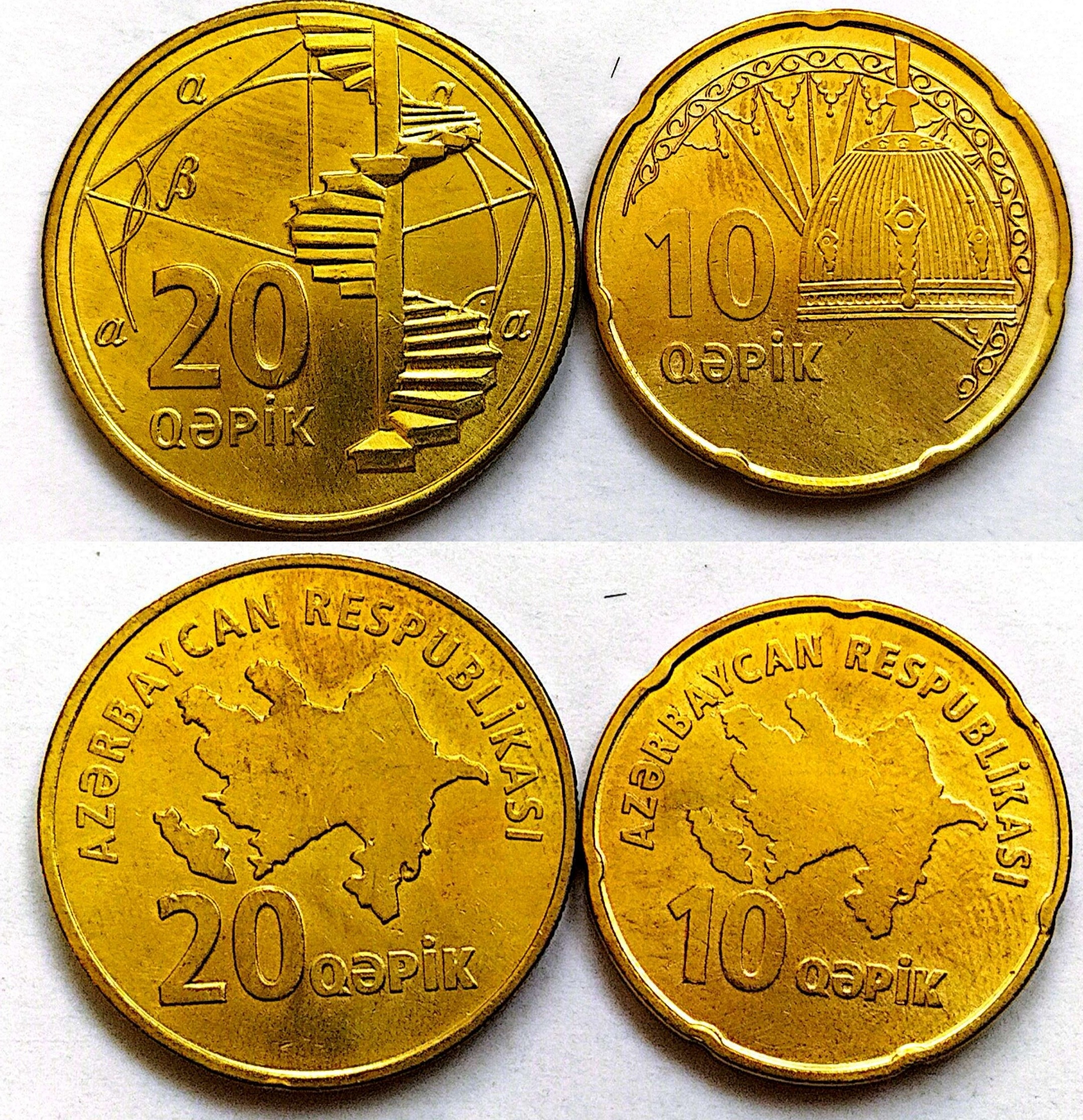 سکه20/10کوپک آذربایجان 2006(کد6261)