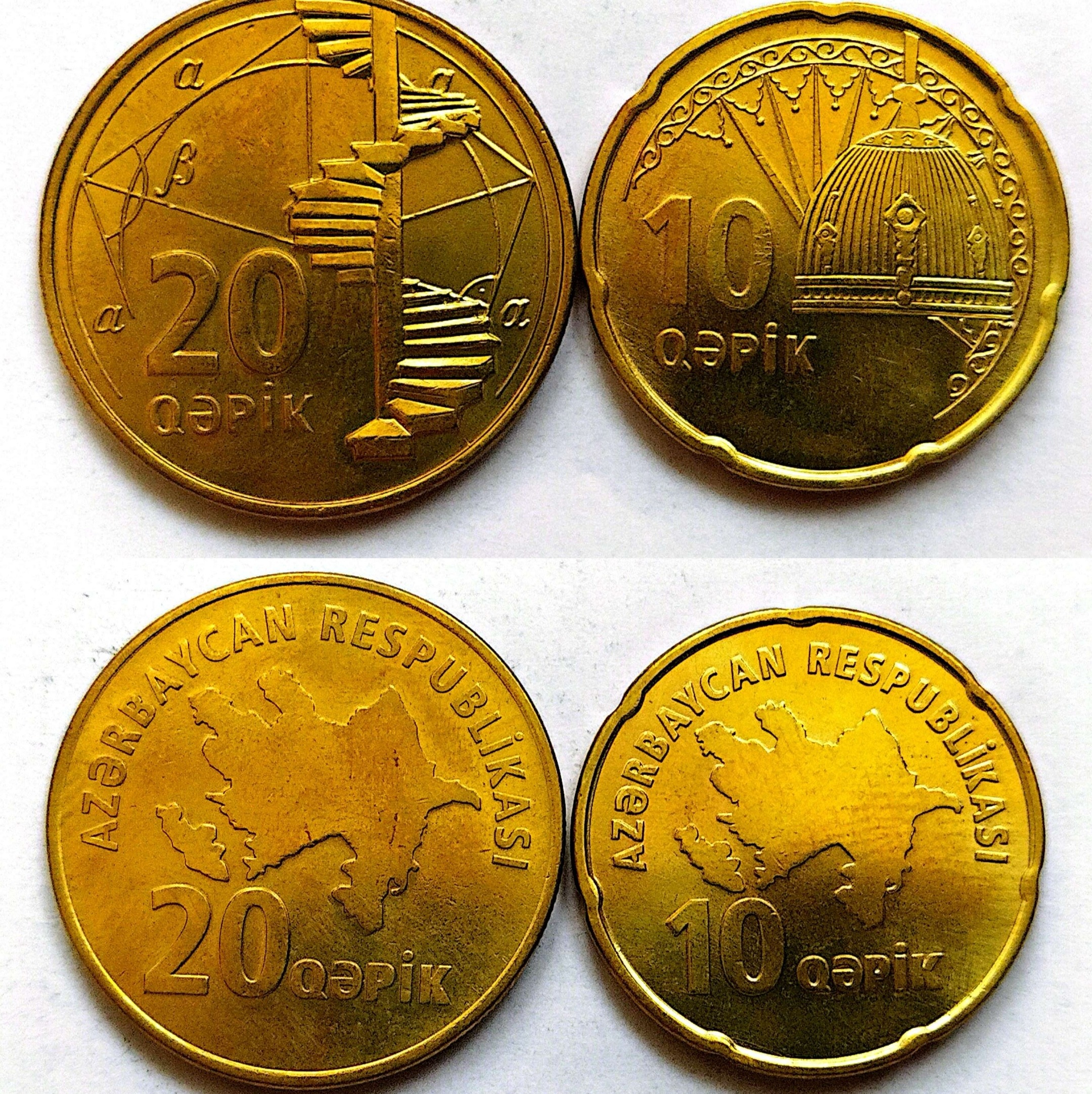سکه20/10کوپک آذربایجان 2006(کد6262)