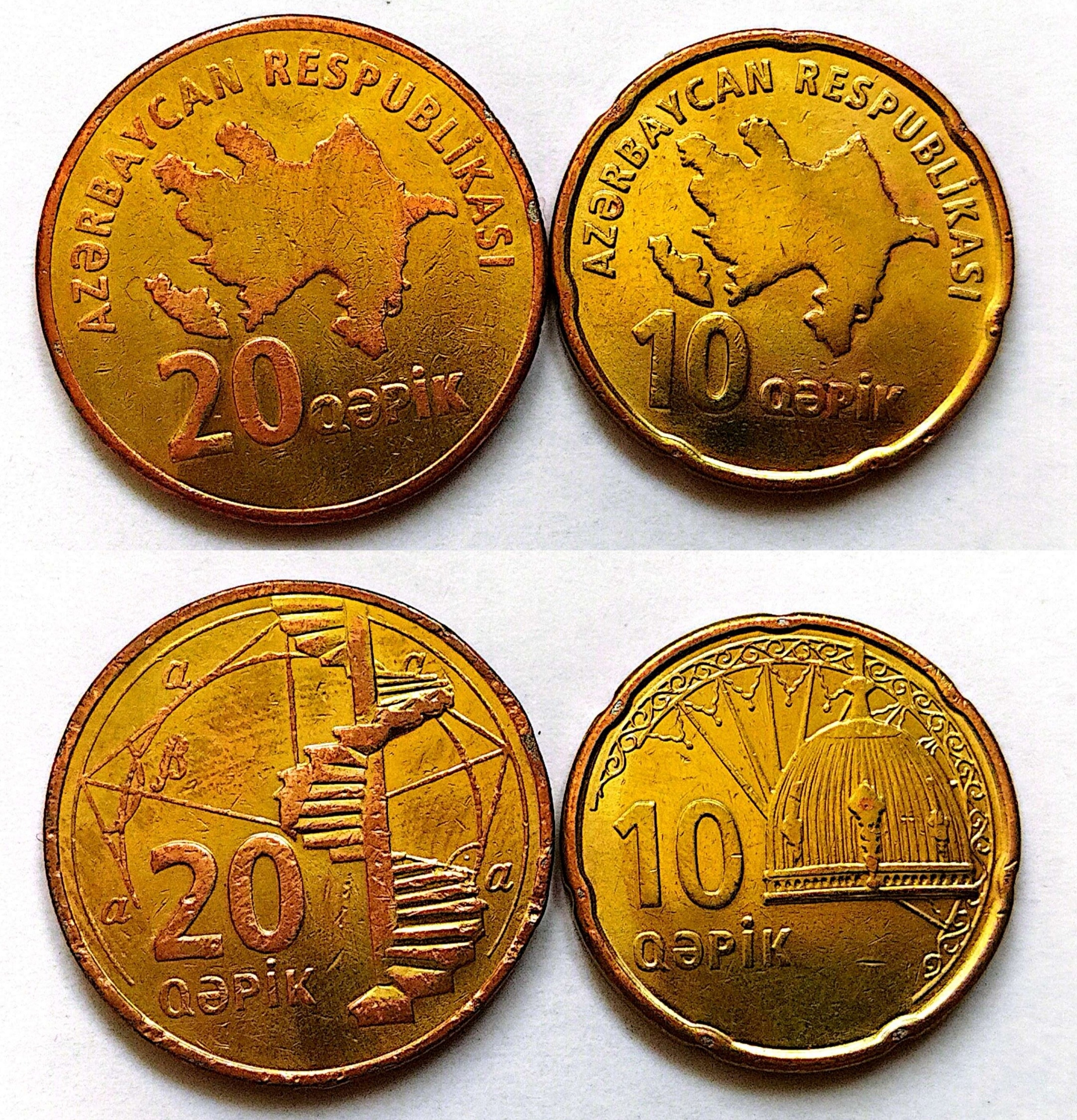 سکه20/10کوپک آذربایجان 2006(کد6264)