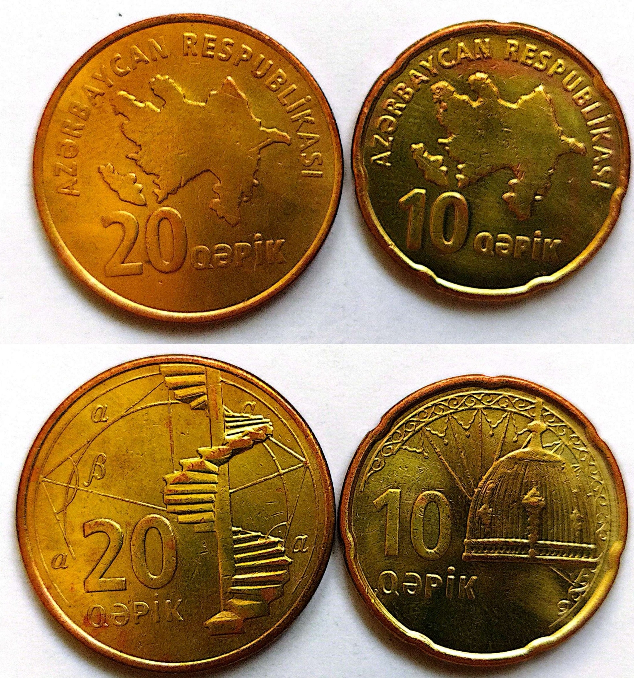 سکه20/10کوپک آذربایجان 2006(کد6263)