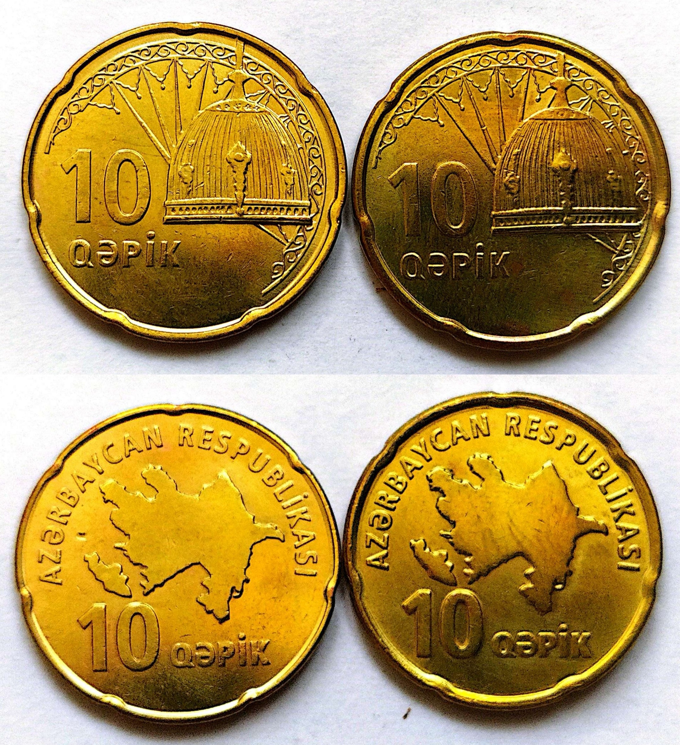 سکه10کوپک آذربایجان 2006(کد6265)