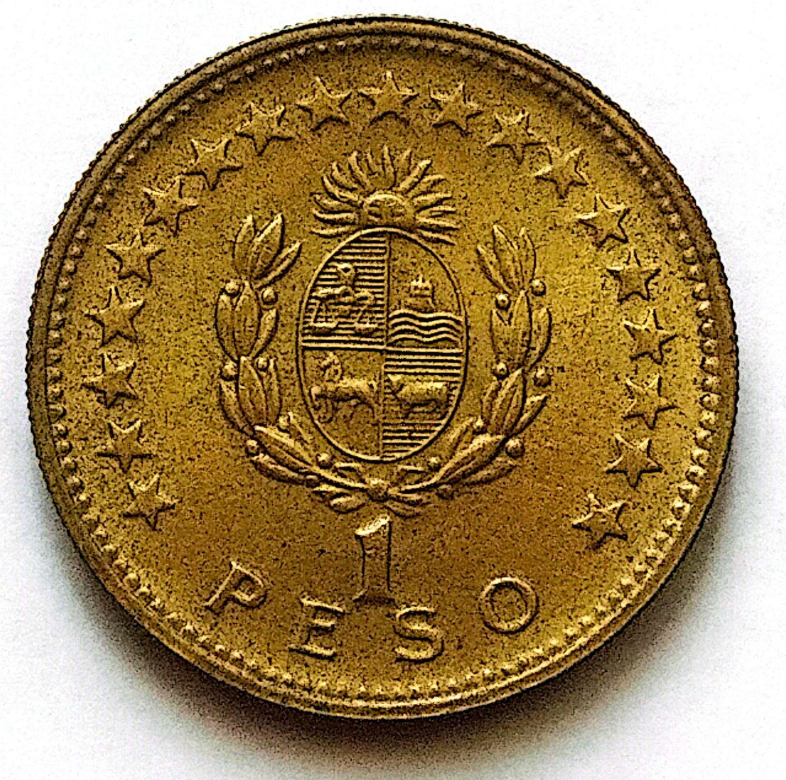 سکه 1پزواروگوئه 1965(کد5755)