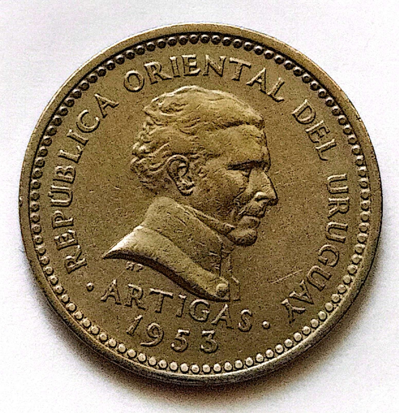 سکه5سنتیموز اروگوئه 1953(کد5756)