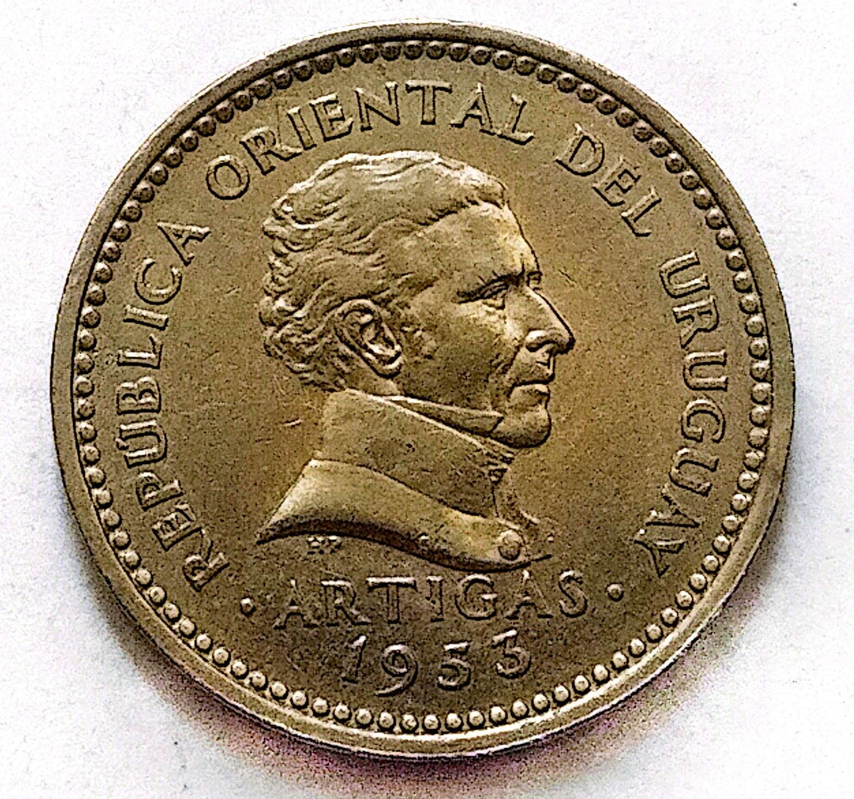 سکه5سنتیموز اروگوئه 1953(کد5764)