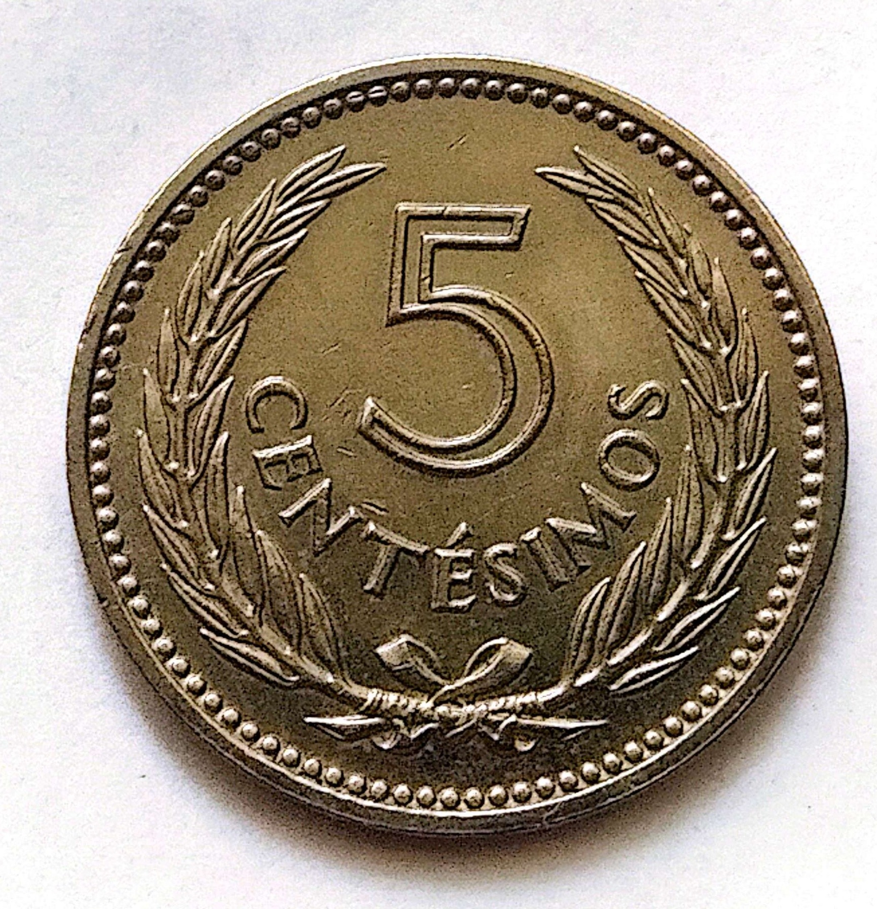 سکه5سنتیموز اروگوئه 1953(کد5763)