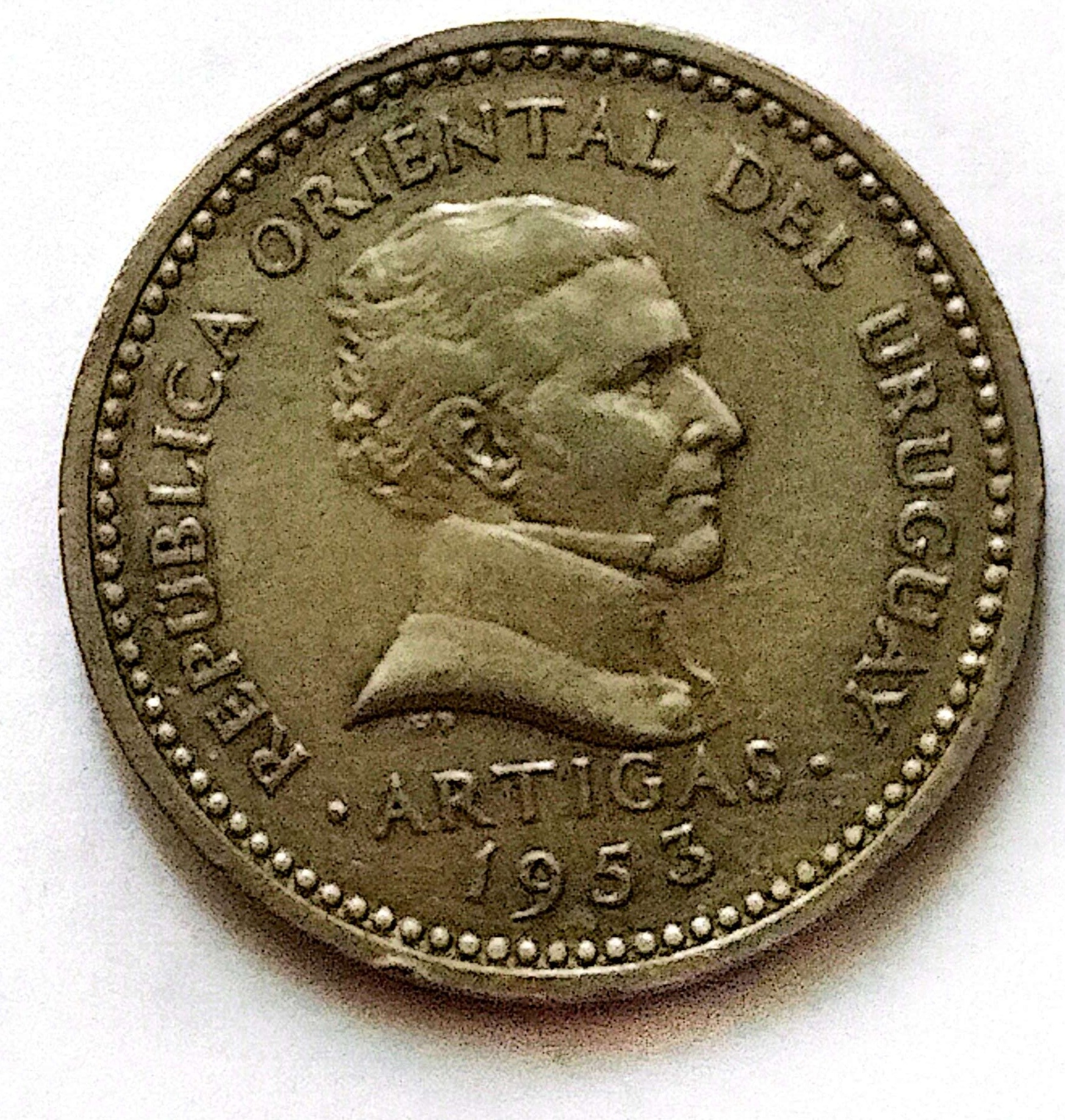 سکه5سنتیموز اروگوئه 1953(کد5769)