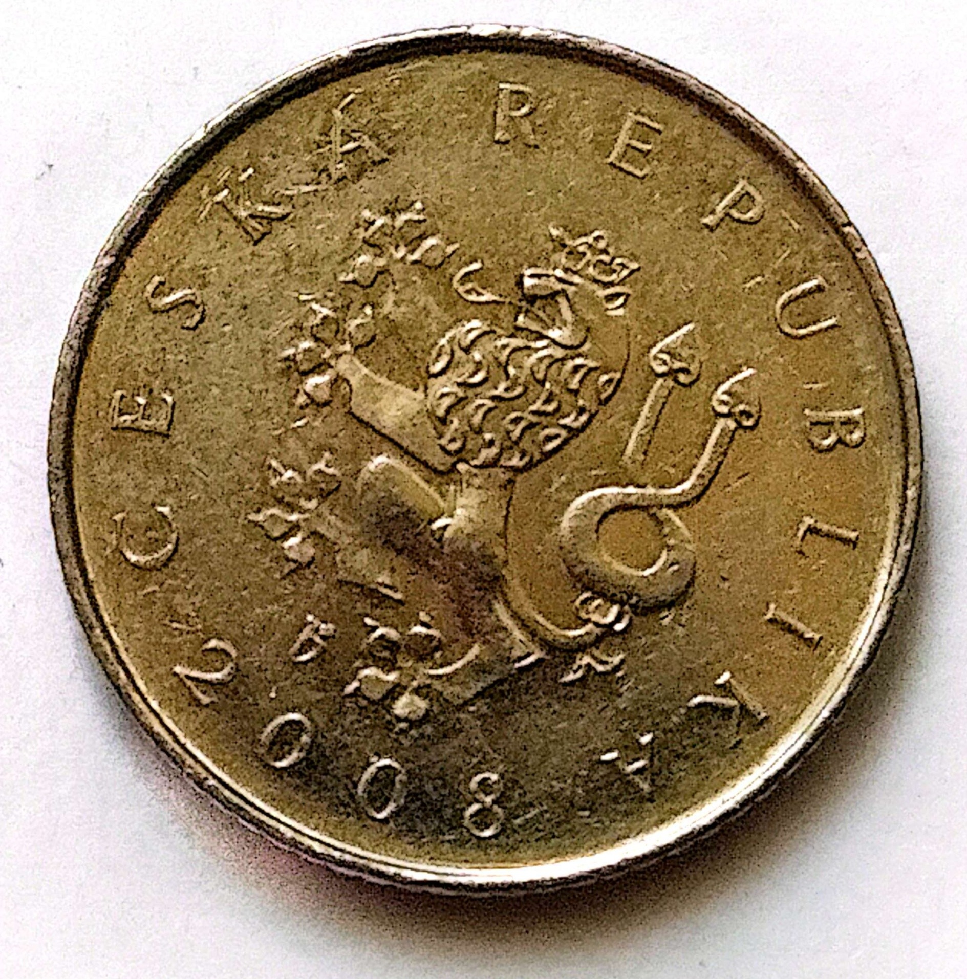 سکه1کرونا چک 2008توضیحات(کد2905)