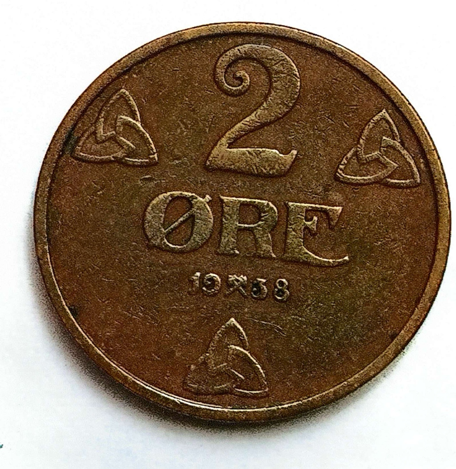 سکه2اوره نایاب نروژ1938(2718)
