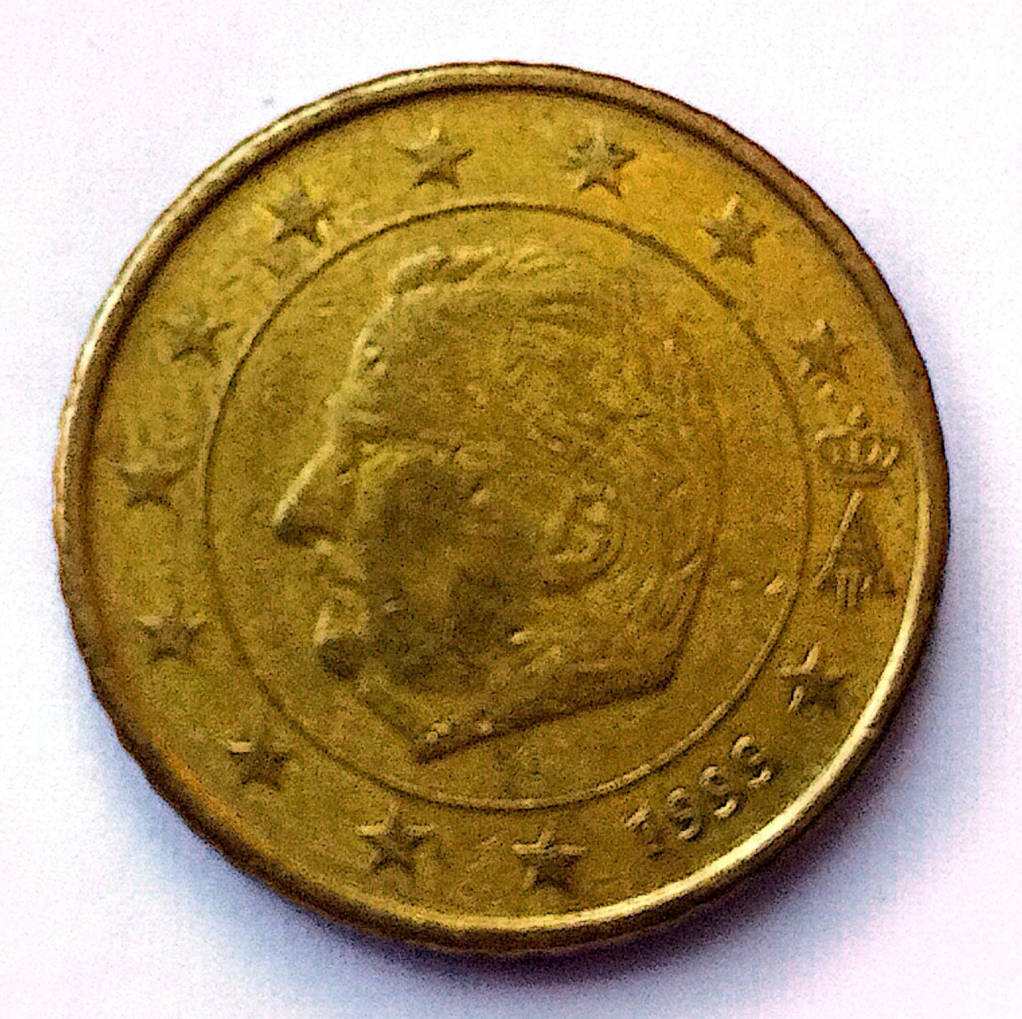 سکه50سنت یورو اتحادیه اروپا بلژیک 1999(480))