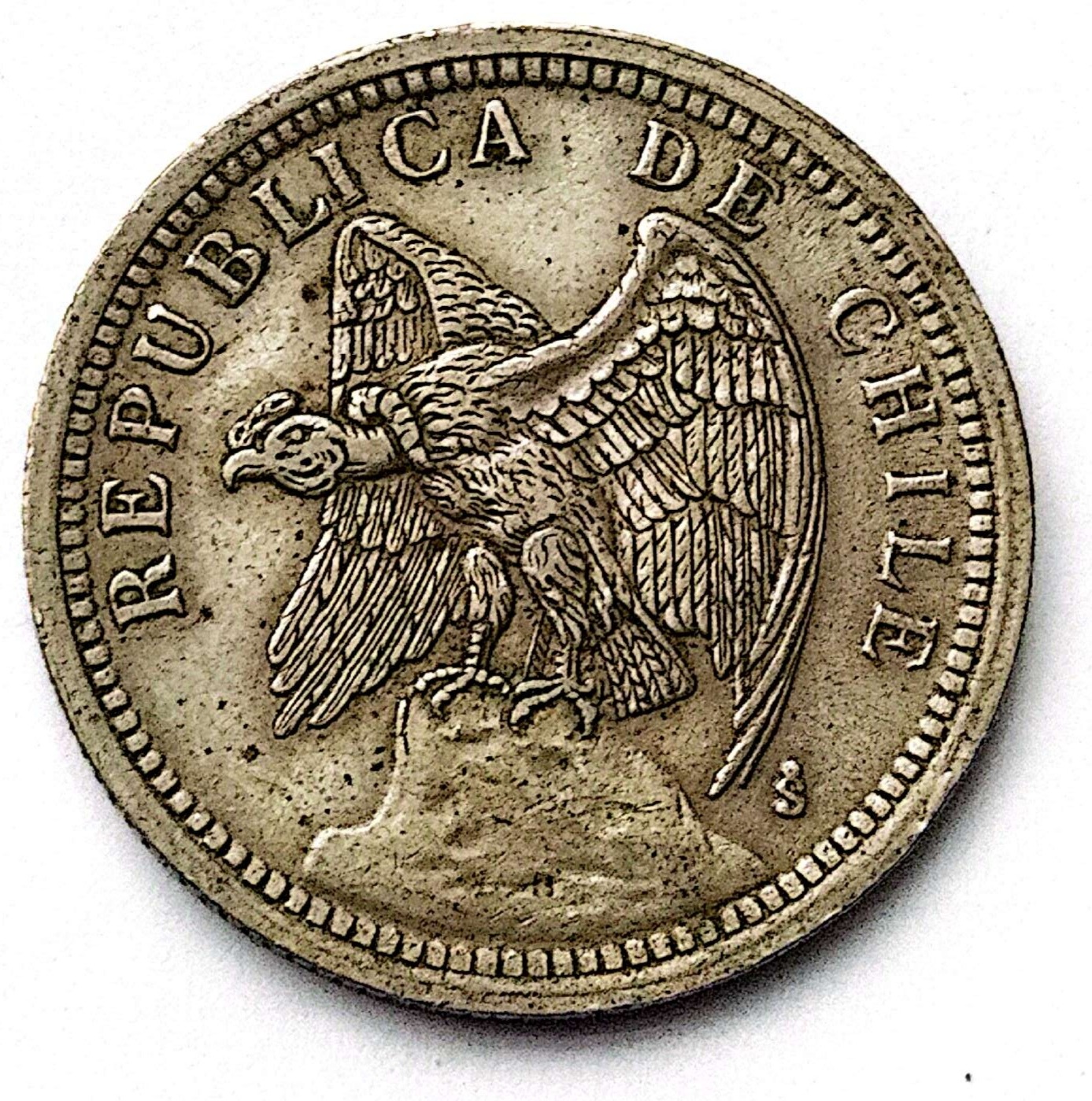 سکه 1پزو شیلی نایاب توضیحات 1933(کد 2709)