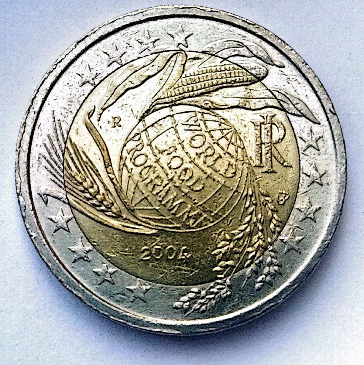 سکه 2یورو یادبودی نایاب ایتالیا 2004(501))