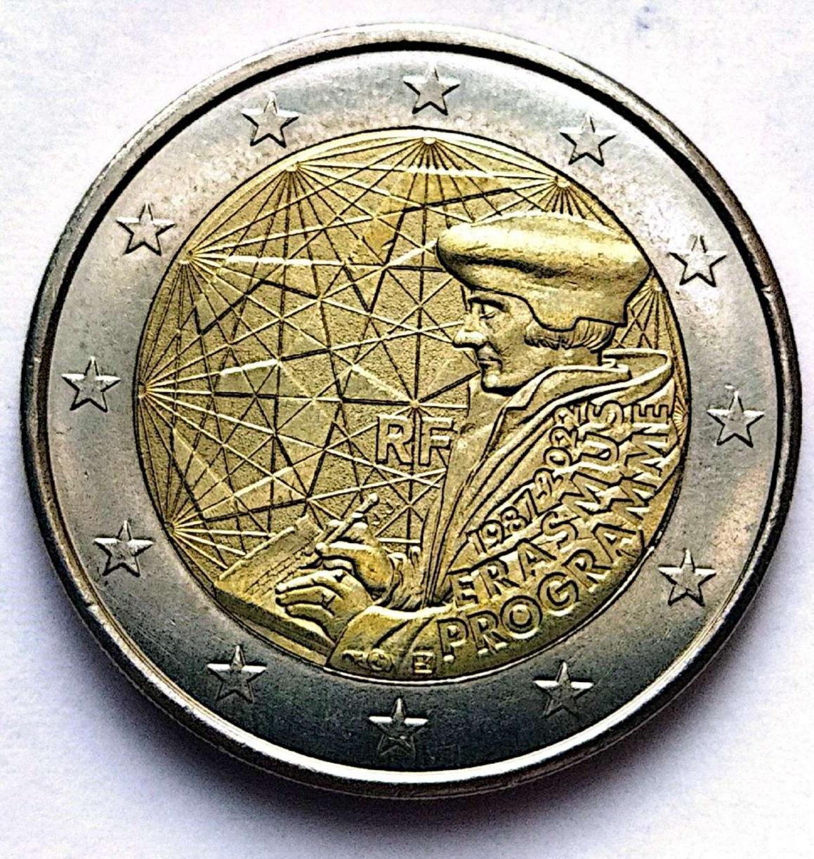 سکه 2یورو یادبودی نایاب فرانسه 2022(700))