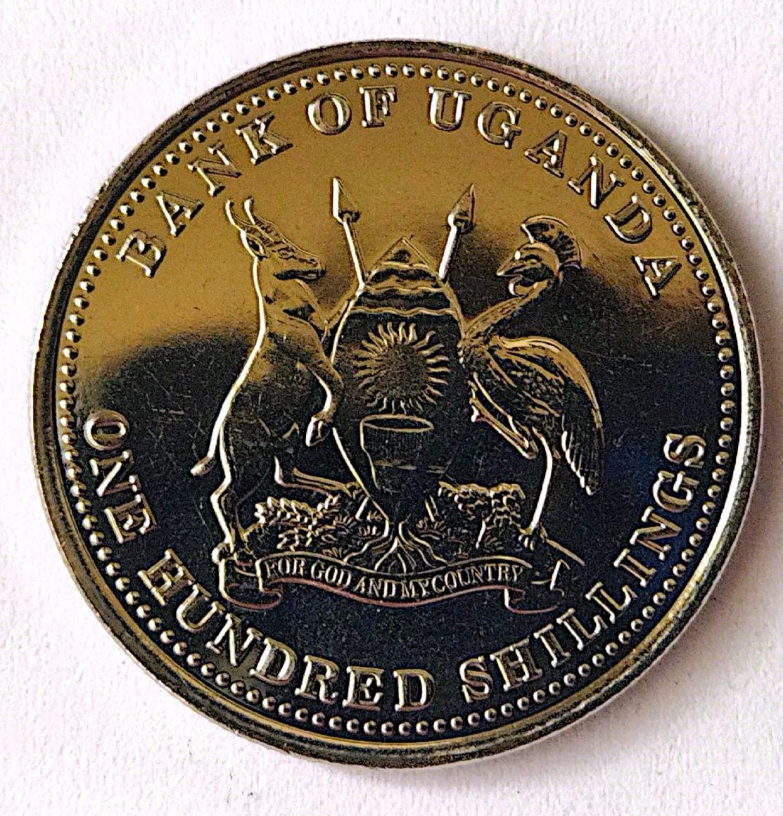 سکه1100شیلینگ اوگاندا 2022(کد1201)