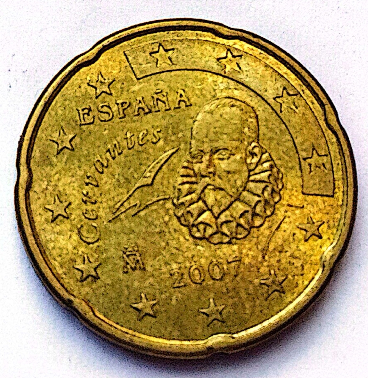 سکه20سنت اتحادیه اروپا اسپانیا 2007(428)