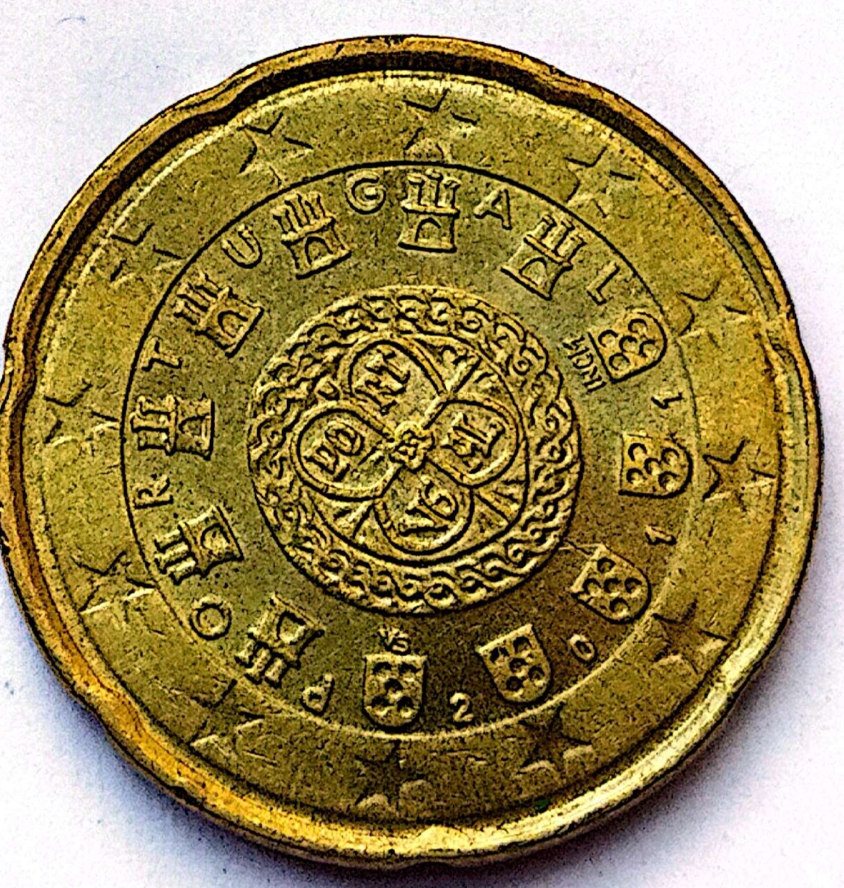 سکه20سنت اتحادیه اروپا پرتغال 2011(428)