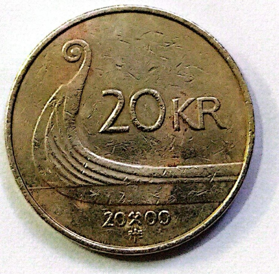 سکه 20 کرون نروژ2000(4500)