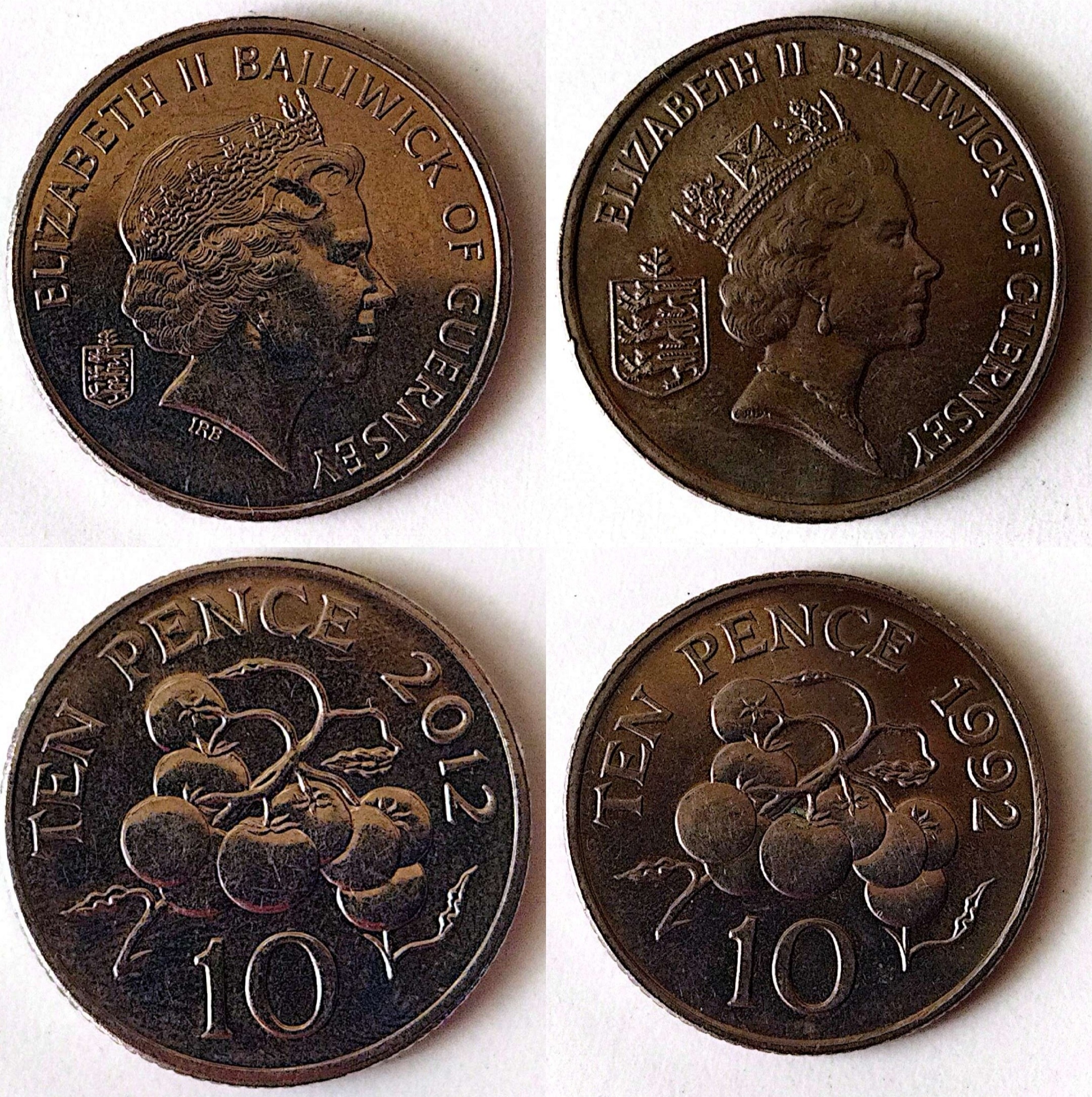 سکه 10پنی ملکه الیزابت 2تاج گورنزی (کد2711)