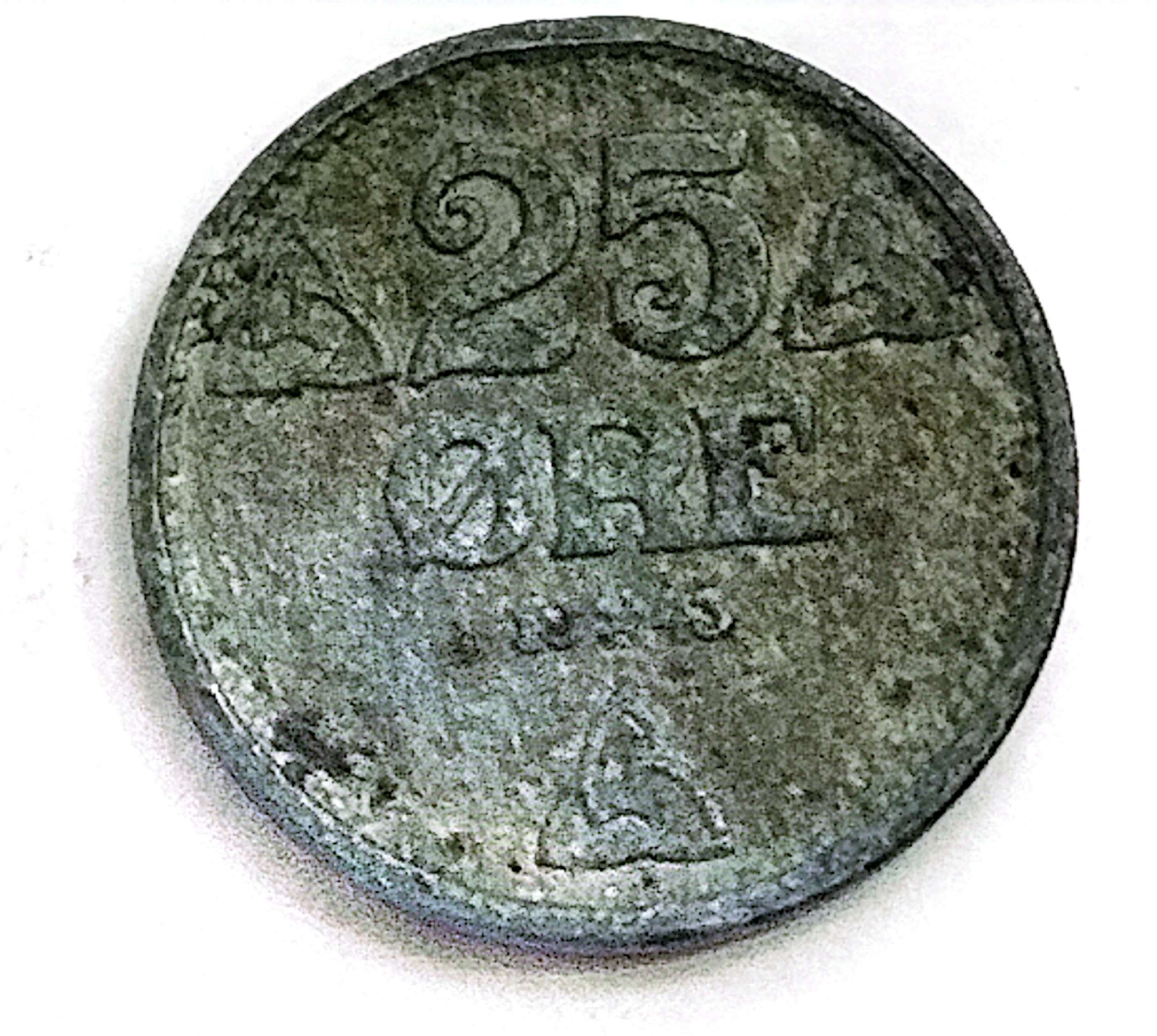 سکه 25.اوره نروژ1945(4500)