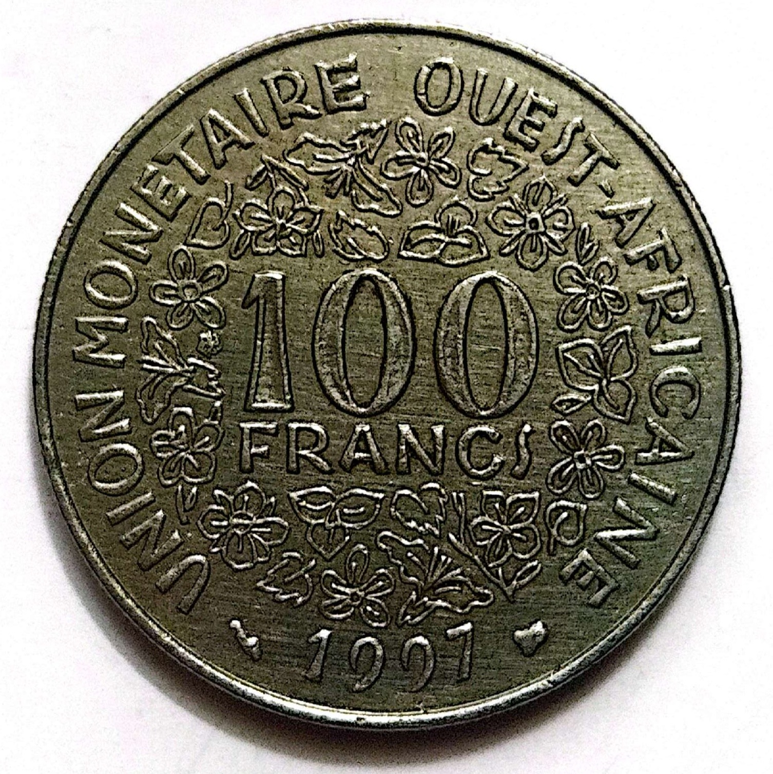 سکه100فرانک آفریقا غربی1997(604)