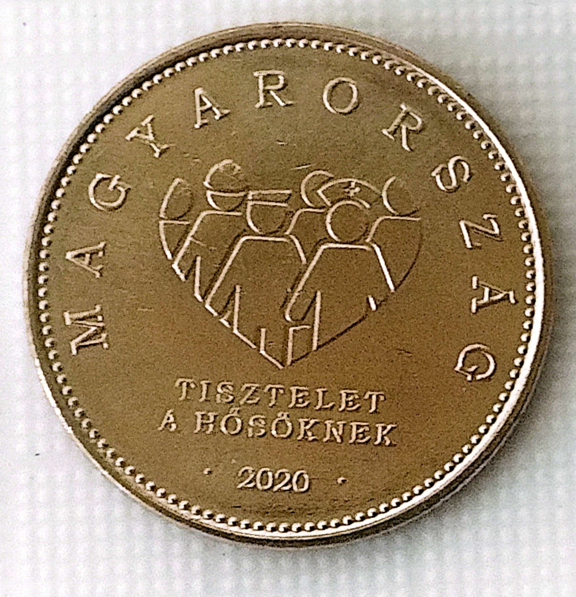 سکه 20فورینت یادبودی مجارستان2020(کد4802)