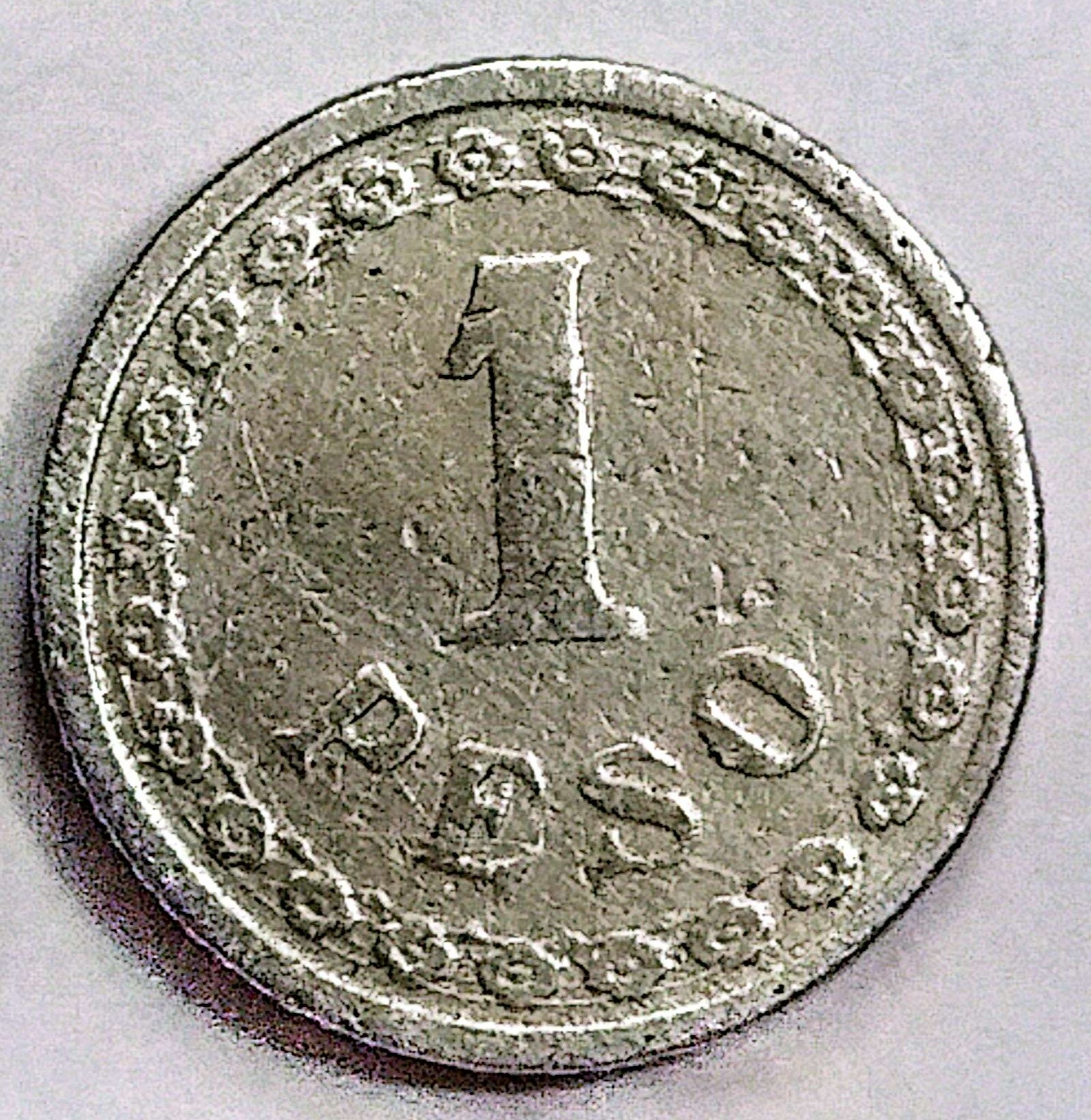 سکه 1پزو پاراگوئه نایاب توضیحات 1938(5809)