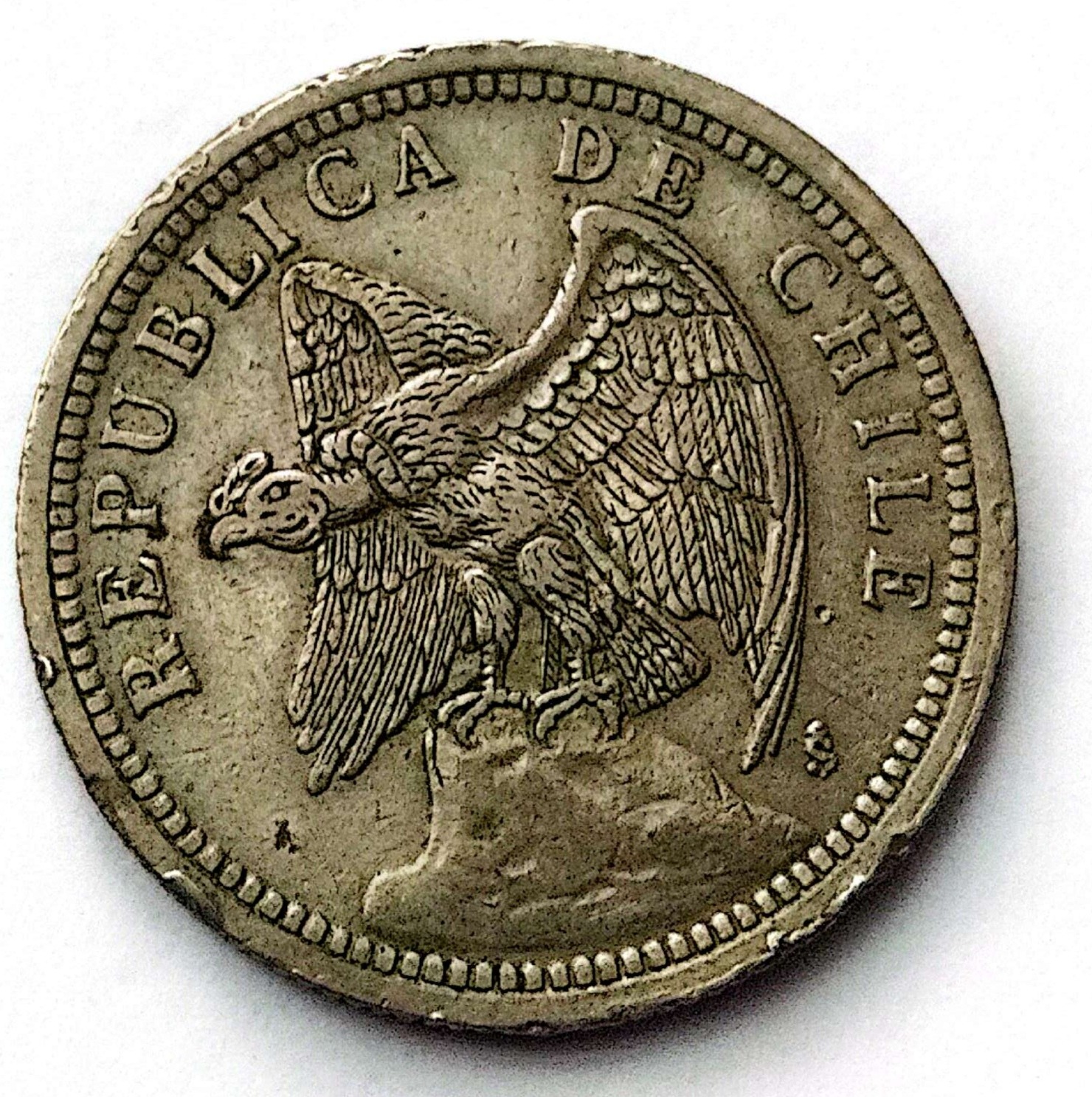 سکه 1پزو شیلی نایاب توضیحات 1933(کد 2703)