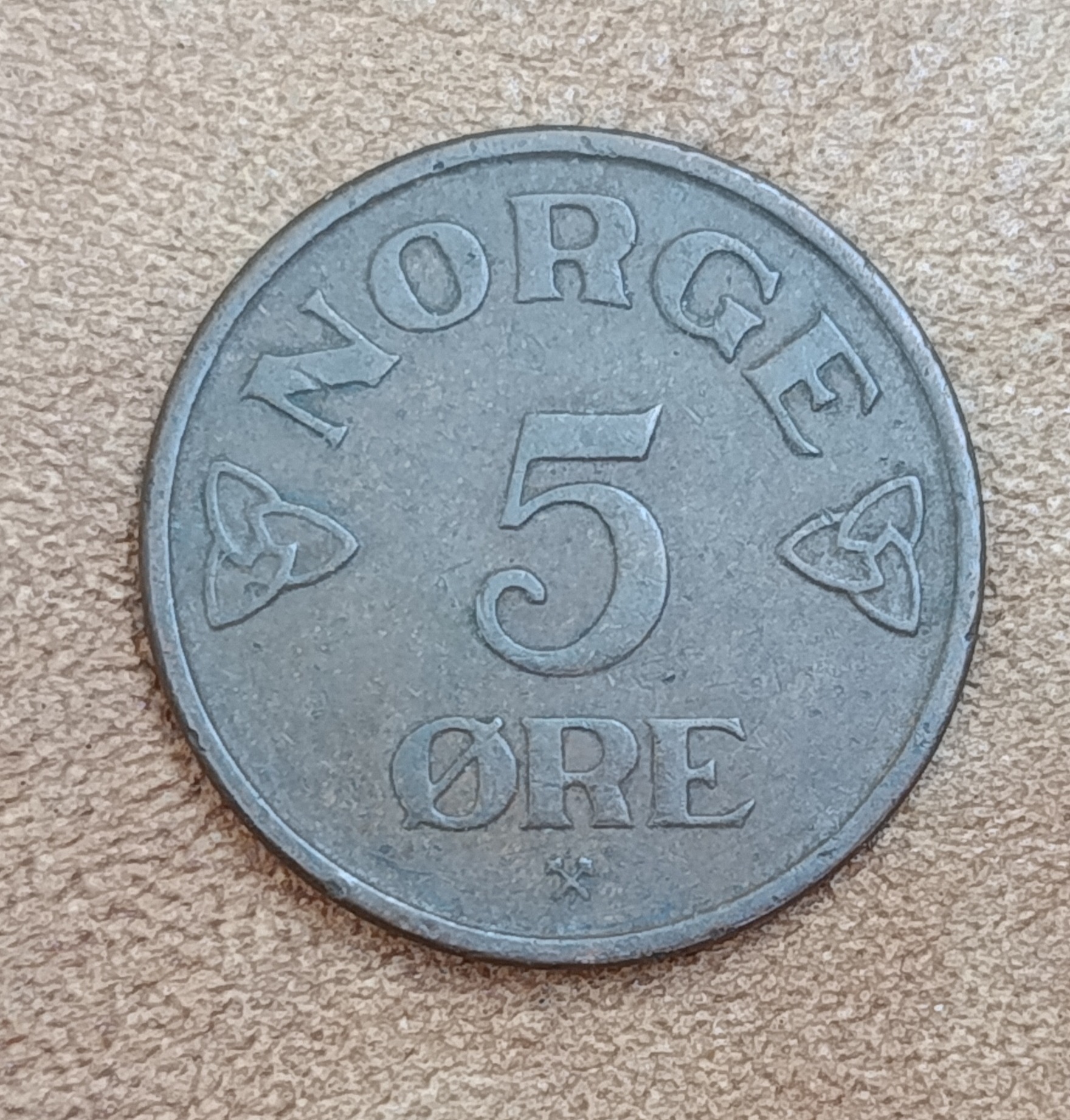 سکه5اوره نایاب نروژ1953(2710)