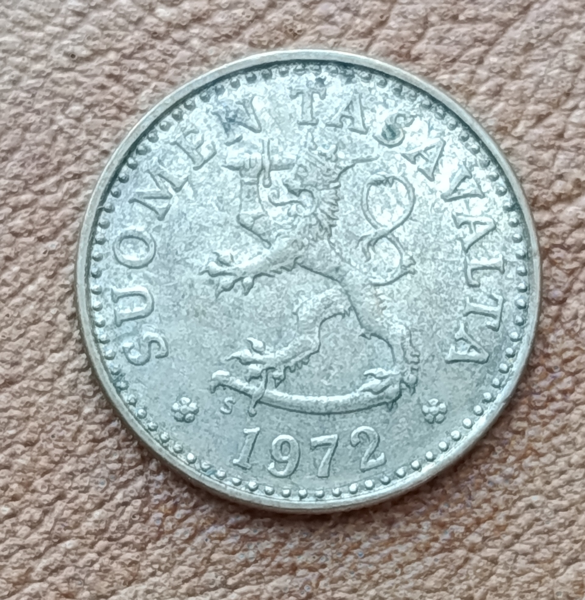 سکه 10 پنی فنلاند 1972 (2958)