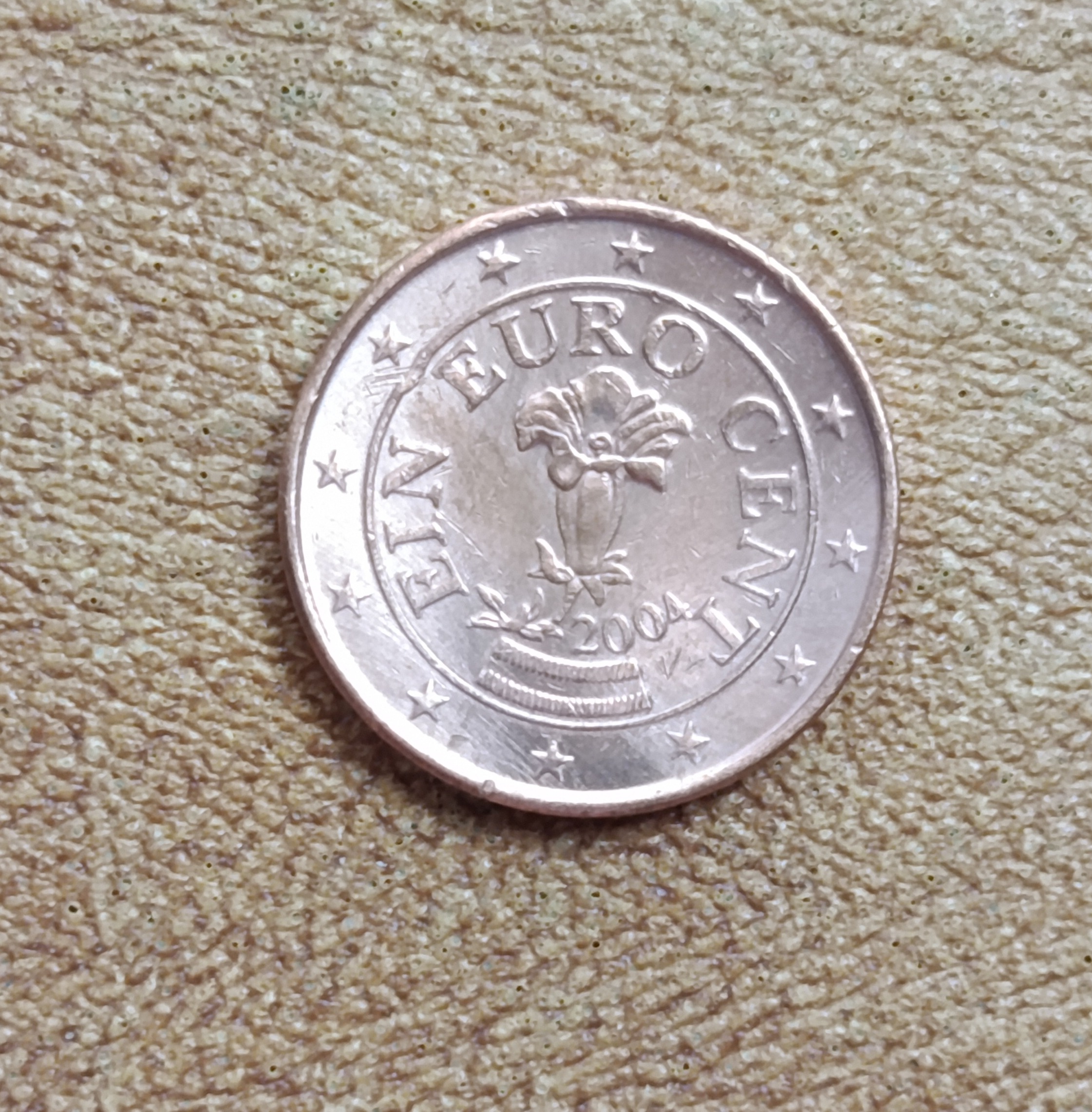 سکه 1 سنت یورو اتریش 2004 (کد744)