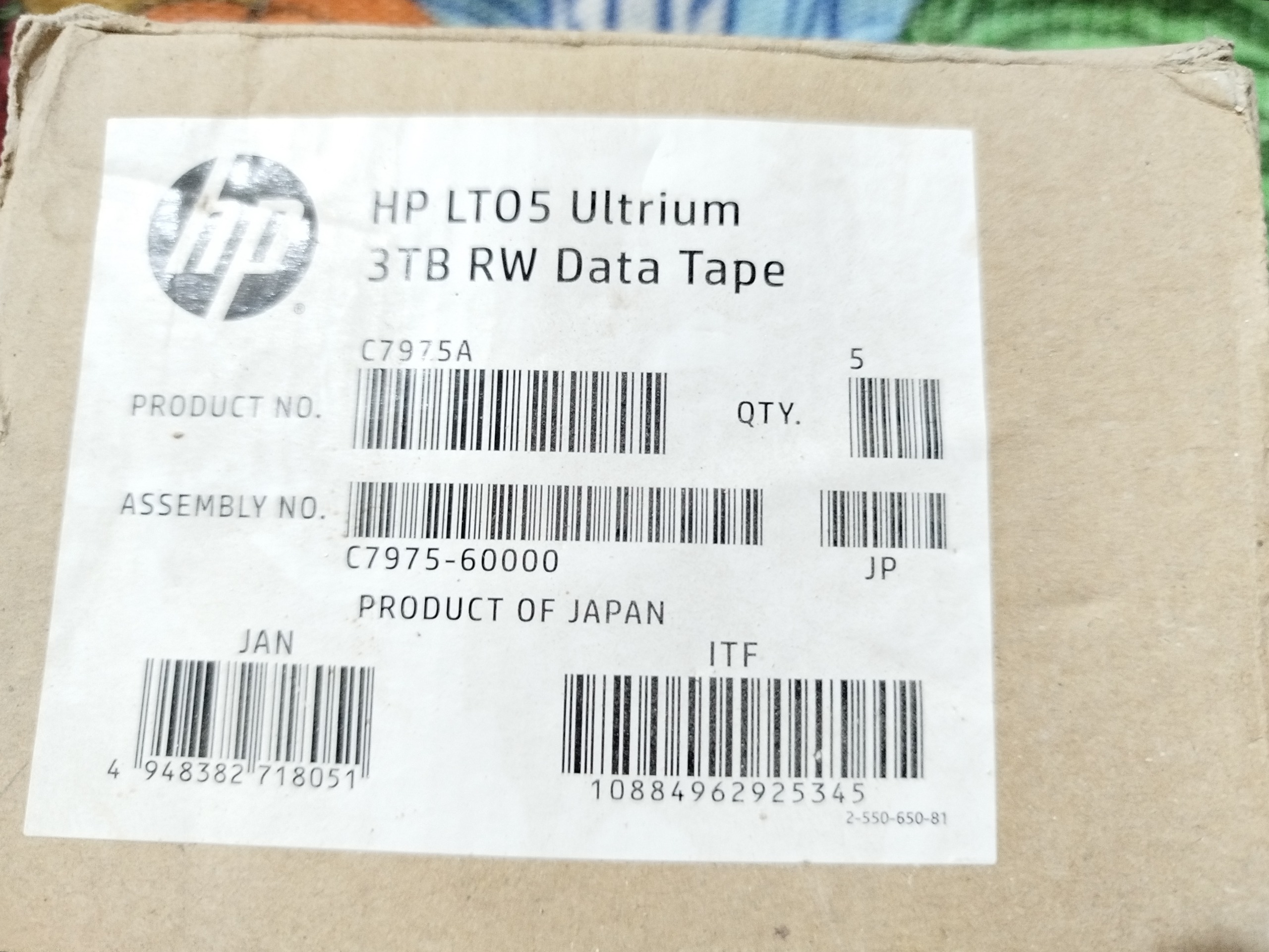 تیپ درایو ذخیره ساز LTO 5