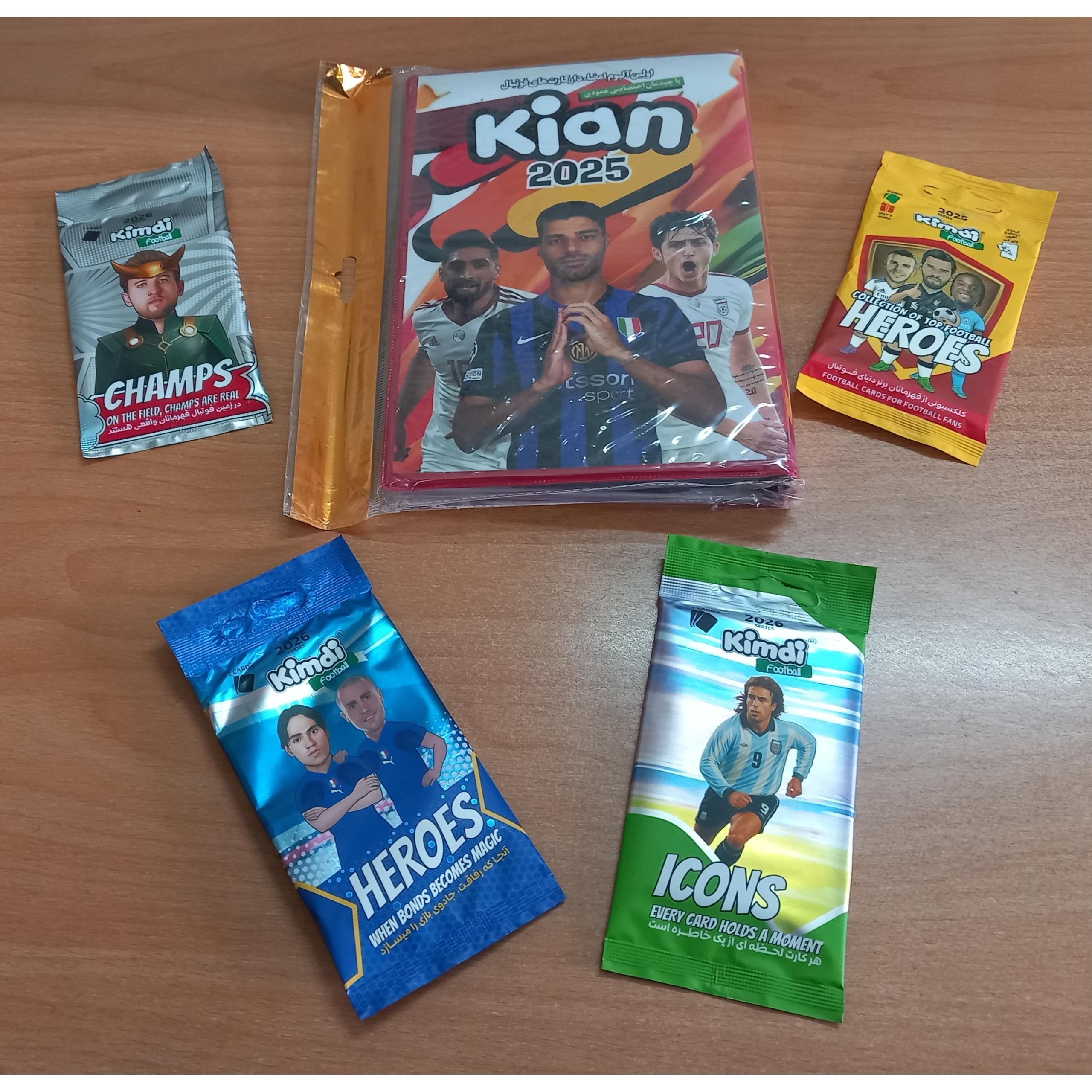 آلبوم اختصاصی و کارت های بازی کیمدی