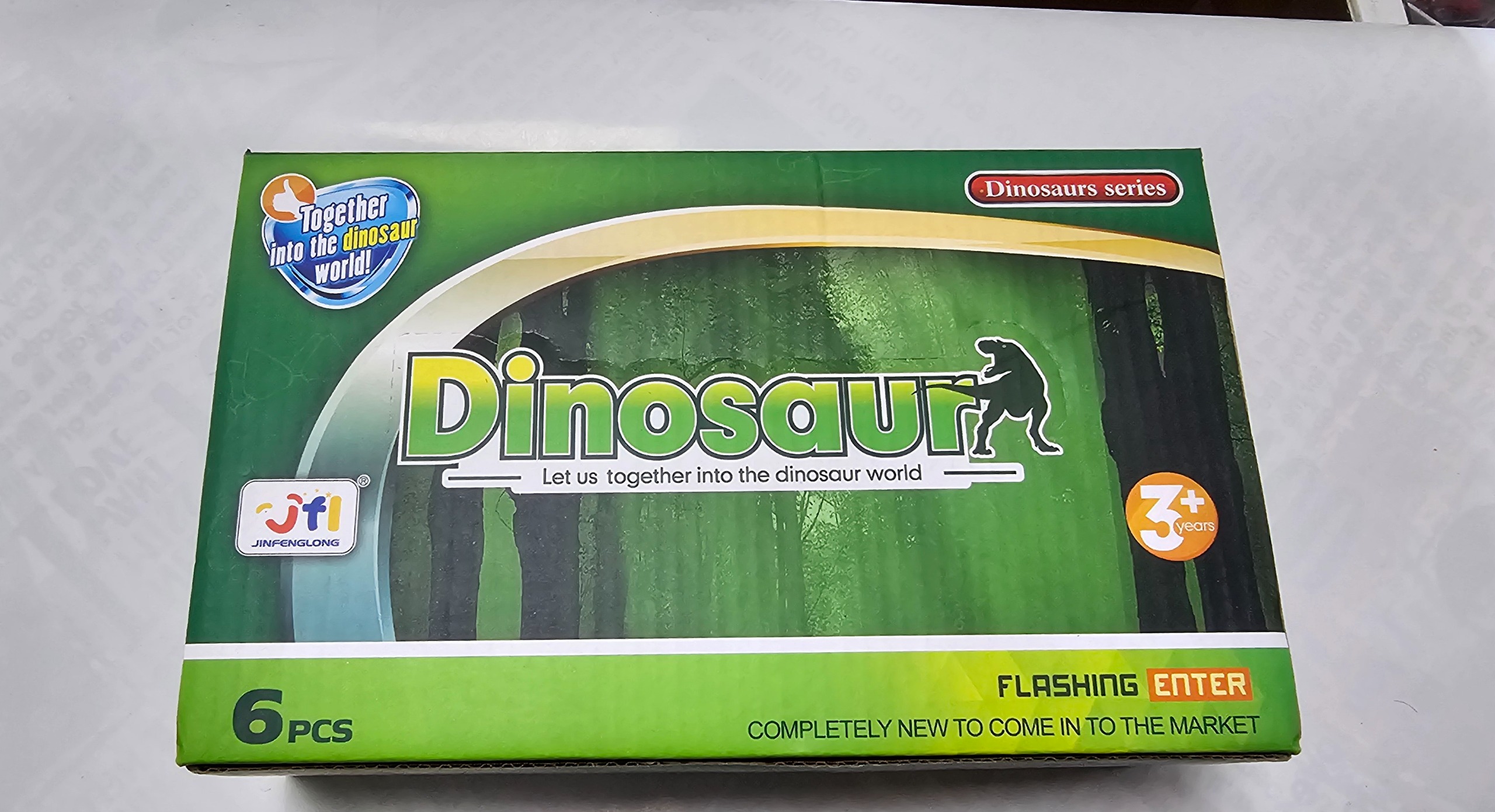 تعداد 6 عدد فیگور دایناسور