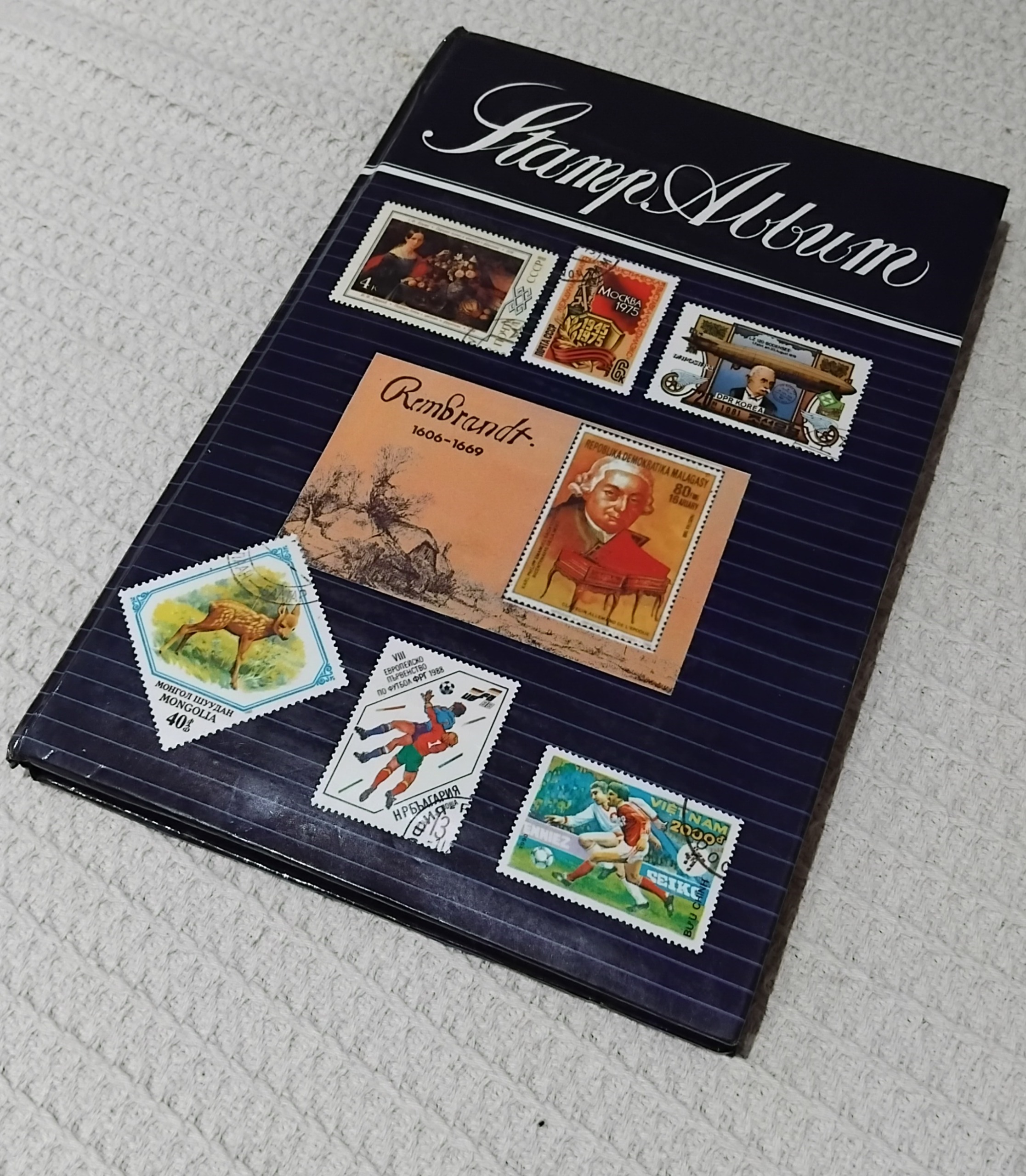 آلبوم تمبر خارجی ، 8 برگ از کشور فنلاند رسیده