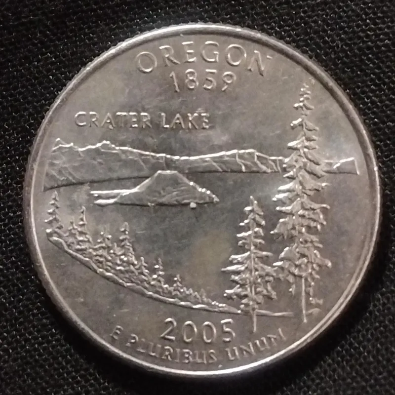 سکه  امریکا  کوارتر ایالتی   عین تصویر  ش32