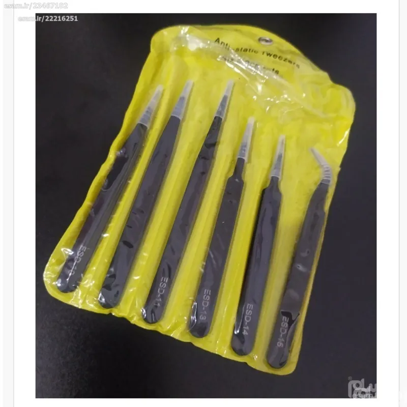 مجموعه 6عددی پنس فلزی